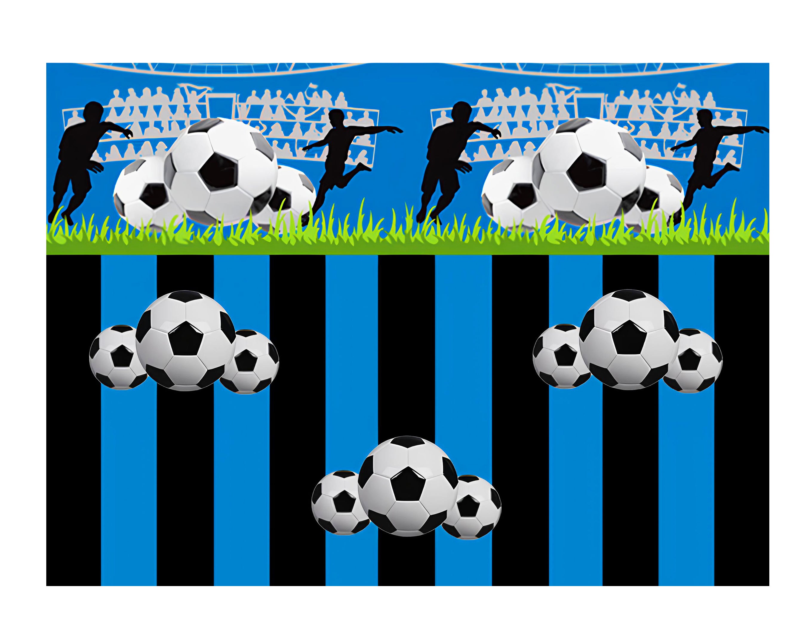 INCARTO PER UOVA DI PASQUA PPL 120X120 TIFOSO NERO AZZURRO "FORZA DAI"