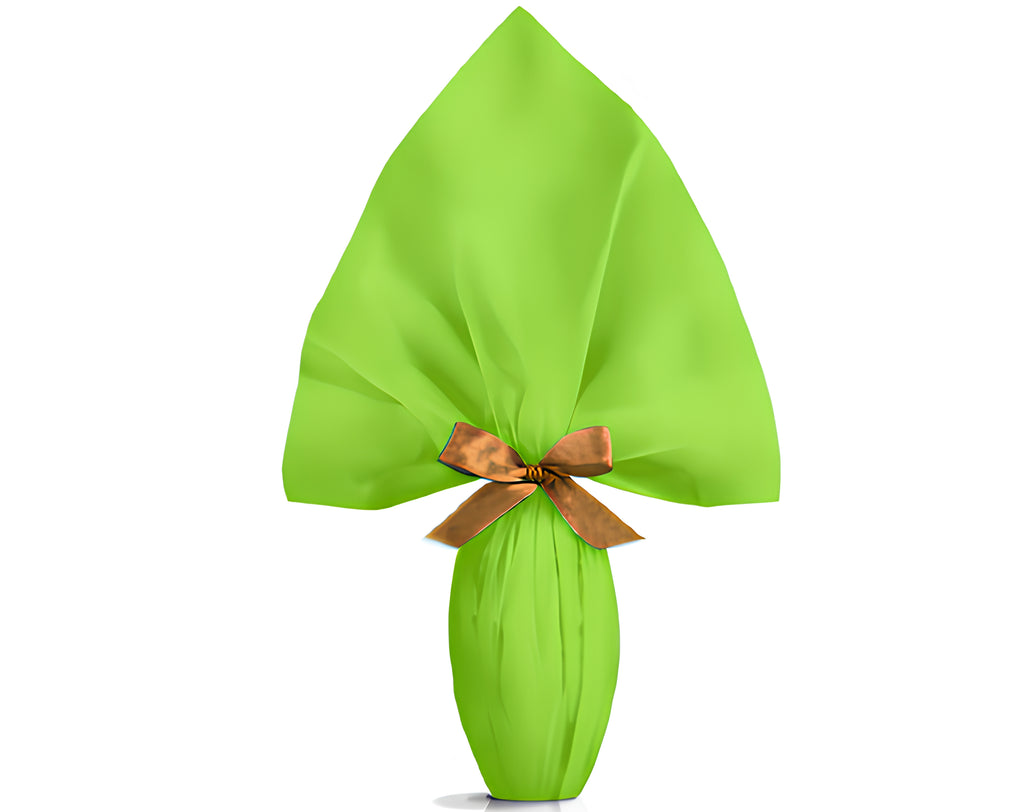 INCARTO PPL 110X110 PERLATO TINTA UNITA VERDE | Incarto PPL per uova di Pasqua al cioccolato DAGERAF