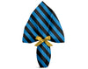 INCARTO PPL 090X090 TIFOSO NERO AZZURRO | Incarto PPL per uova di Pasqua al cioccolato DAGERAF