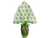 INCARTO PPL 070X070 TRASPARENTE PESCO VERDE | Incarto PPL per uova di Pasqua al cioccolato DAGERAF