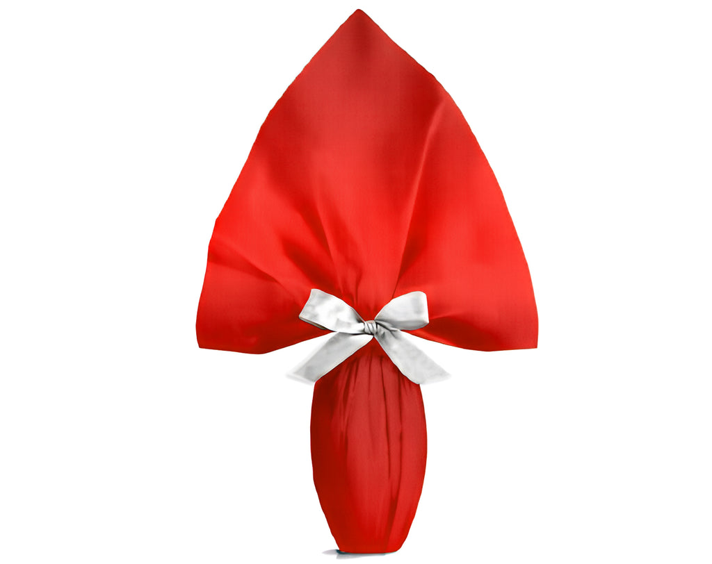 INCARTO PPL 080X080 METALLIZZATO TINTA UNITA ROSSO | Incarto PPL per uova di Pasqua al cioccolato DAGERAF