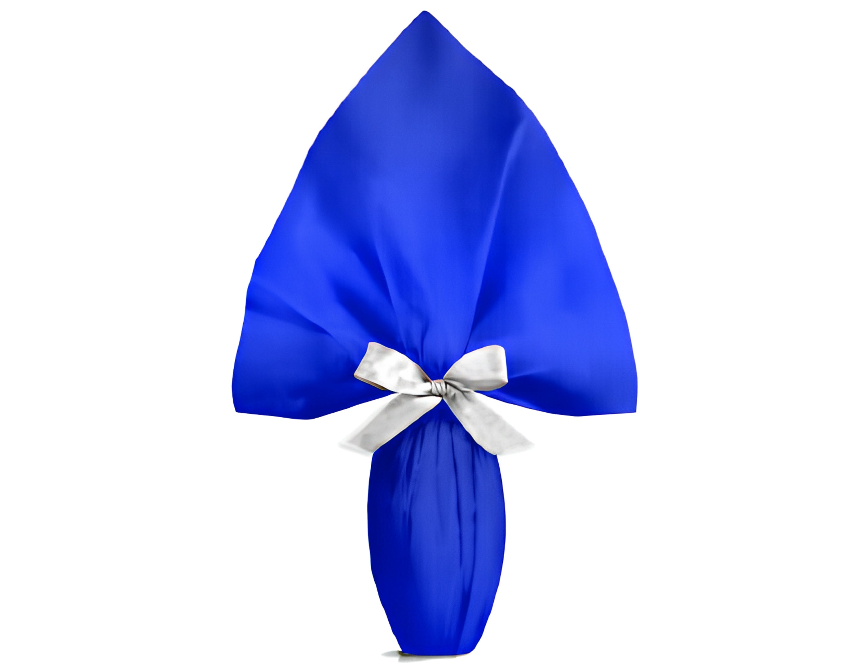 ENVOLTORIO DE HUEVOS DE PASCUA PPL 085X085 AZUL LISO METALIZADO