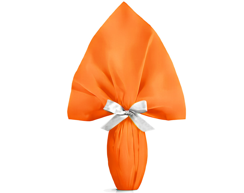 INCARTO PPL 120X120 PERLATO TINTA UNITA ARANCIO | Incarto PPL per uova di Pasqua al cioccolato DAGERAF