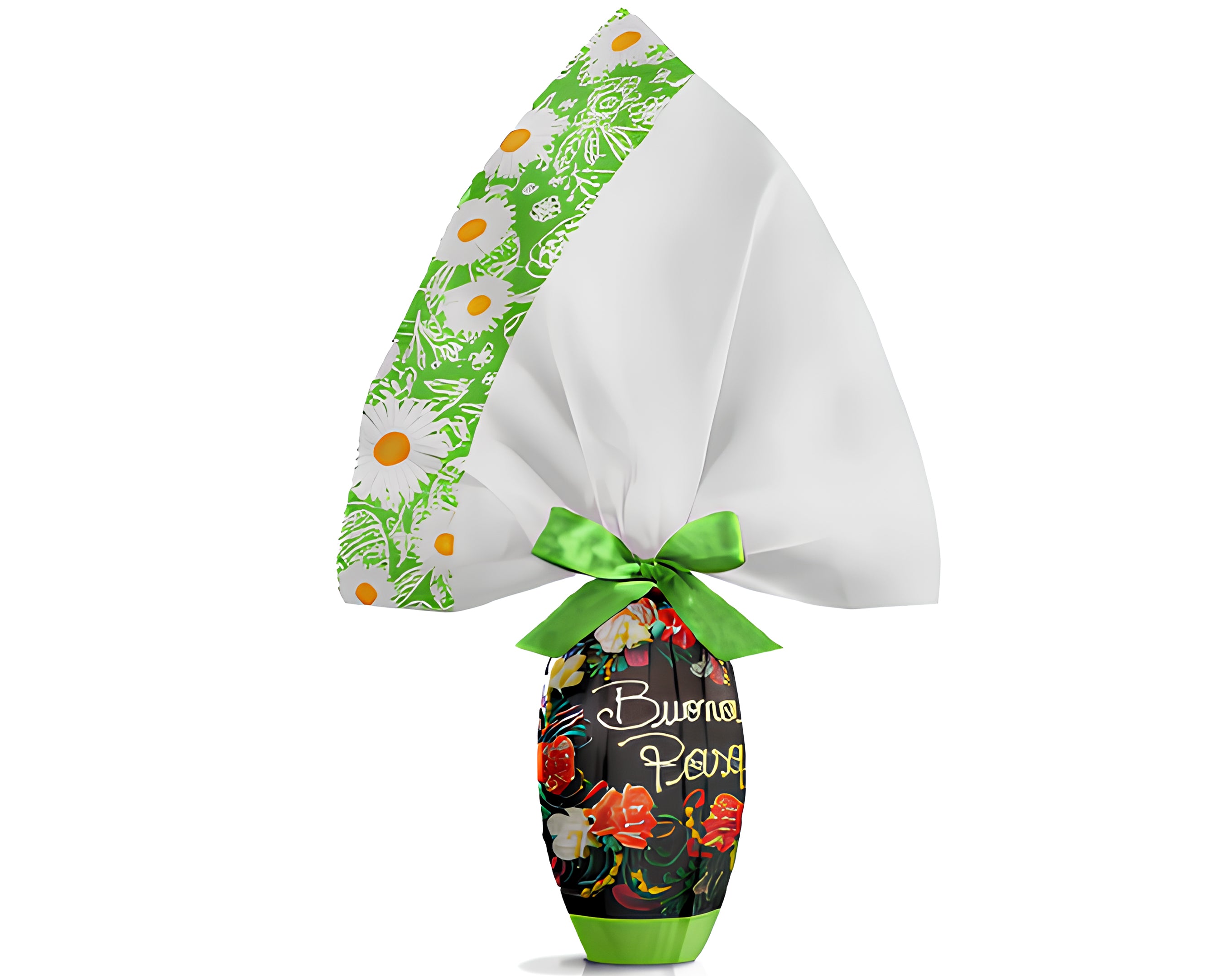 INCARTO PER UOVA DI PASQUA PPL 100X100 TRASPARENTE MAIRA VERDE