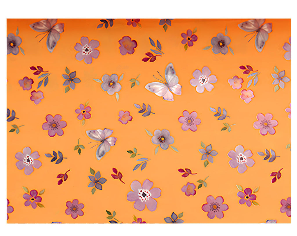 INCARTO PPL 100X100 LUSSO BIFACCIALE WAX ARANCIO | Incarto PPL per uova di Pasqua al cioccolato DAGERAF