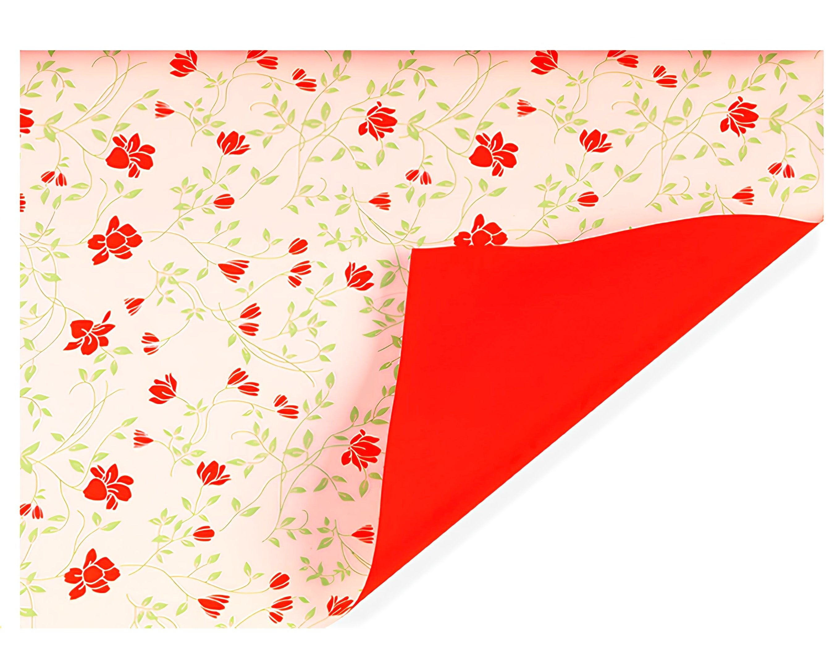 INCARTO PPL 100X100 LUSSO BICOLORE MIDORY ROSSO | Incarto PPL per uova di Pasqua al cioccolato DAGERAF