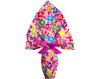 INCARTO PPL 140X140 METALLIZZATO TIRSO FUCSIA | Incarto PPL per uova di Pasqua al cioccolato DAGERAF