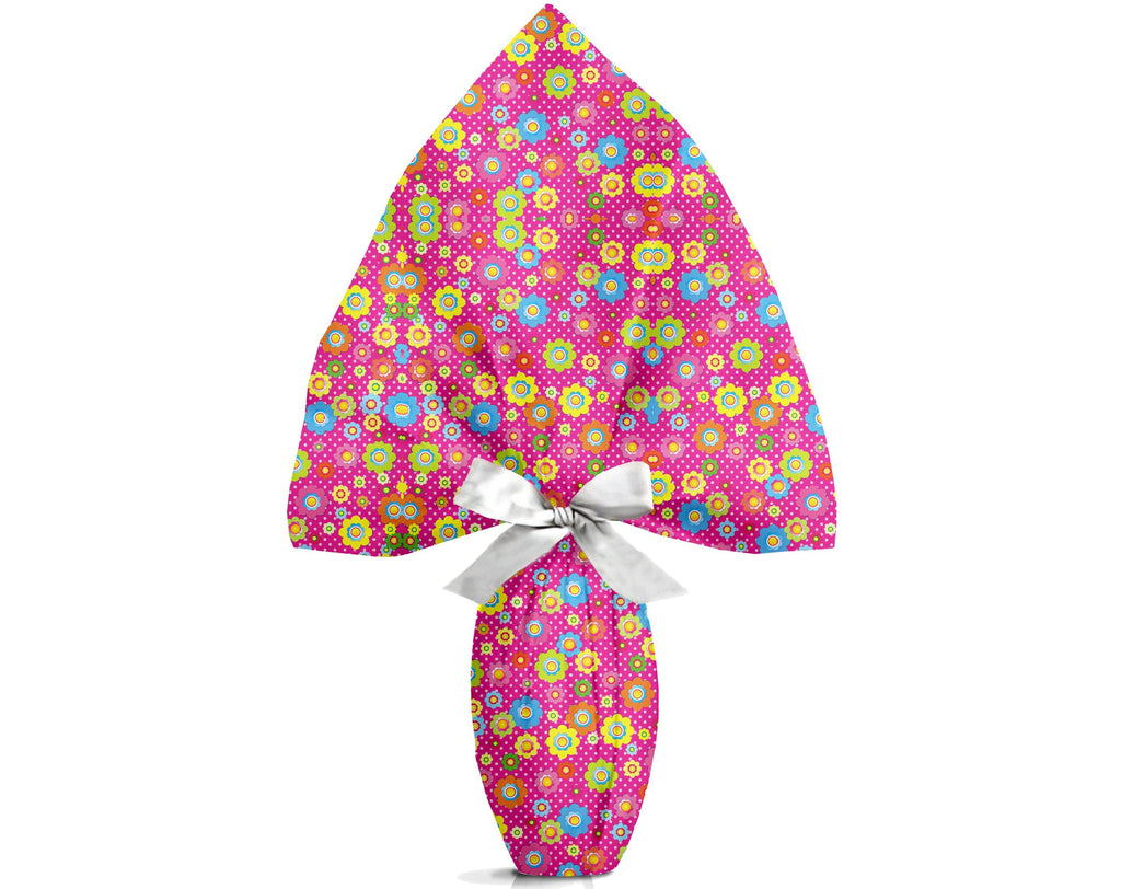 INCARTO PPL 140X140 METALLIZZATO TREMITI FUCSIA | Incarto PPL per uova di Pasqua al cioccolato DAGERAF