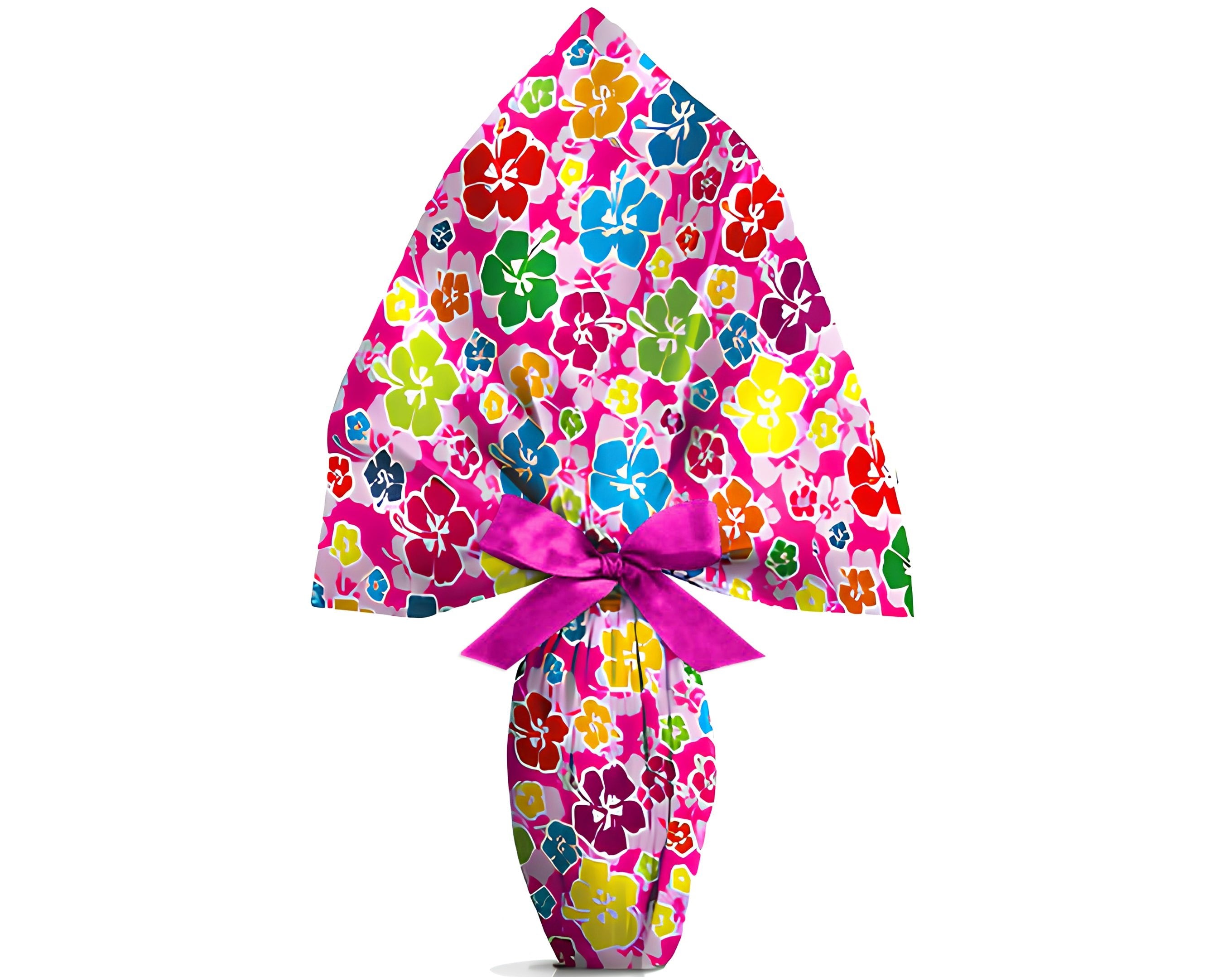 INCARTO PPL 180X180 METALLIZZATO TIRSO FUCSIA | Incarto PPL per uova di Pasqua al cioccolato DAGERAF