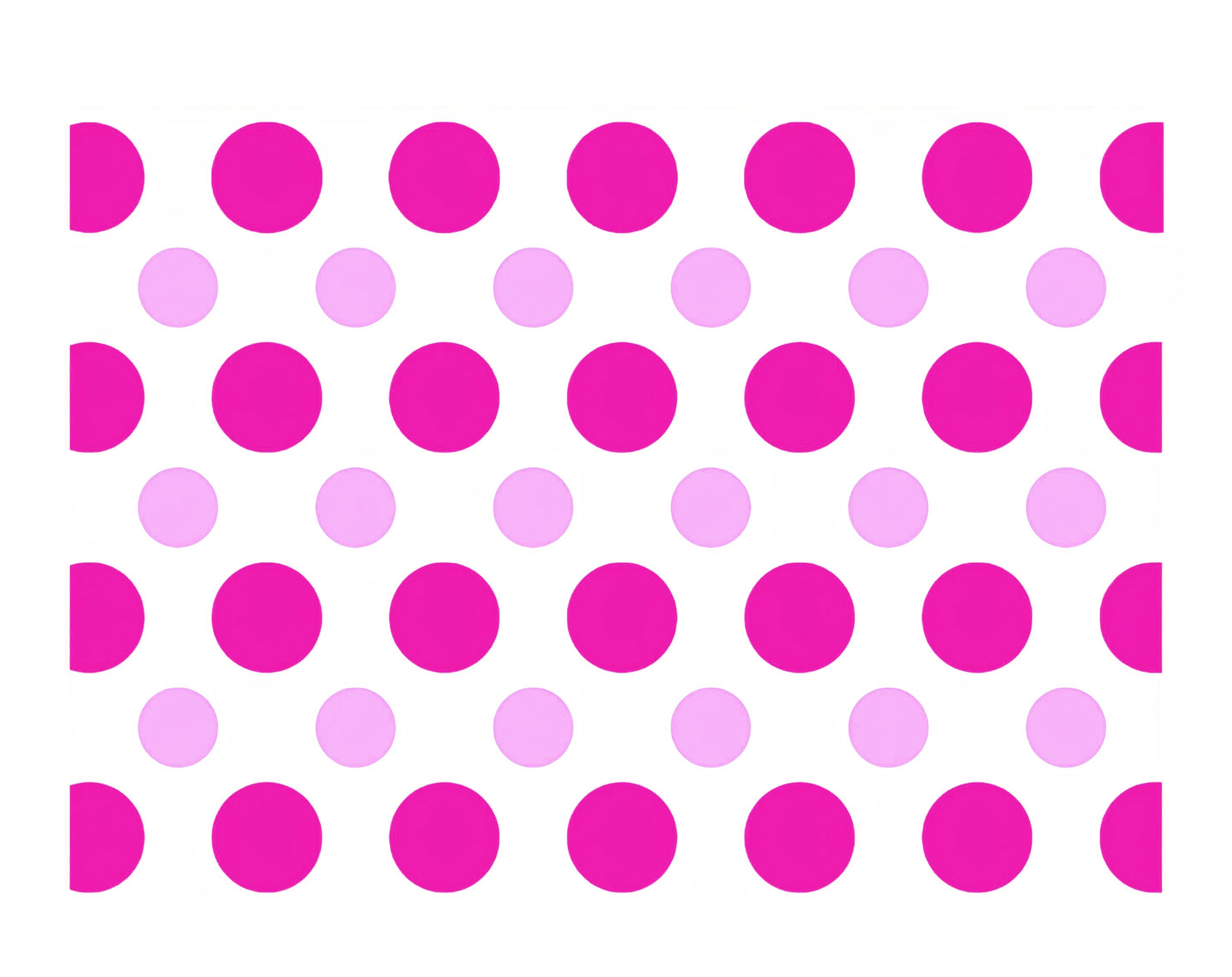 INCARTO PPL 100X100 PERLATO POIS FUCSIA
