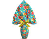 INCARTO PPL 240X240 METALLIZZATO AGRIGENTO AZZURRO | Incarto PPL per uova di Pasqua al cioccolato DAGERAF