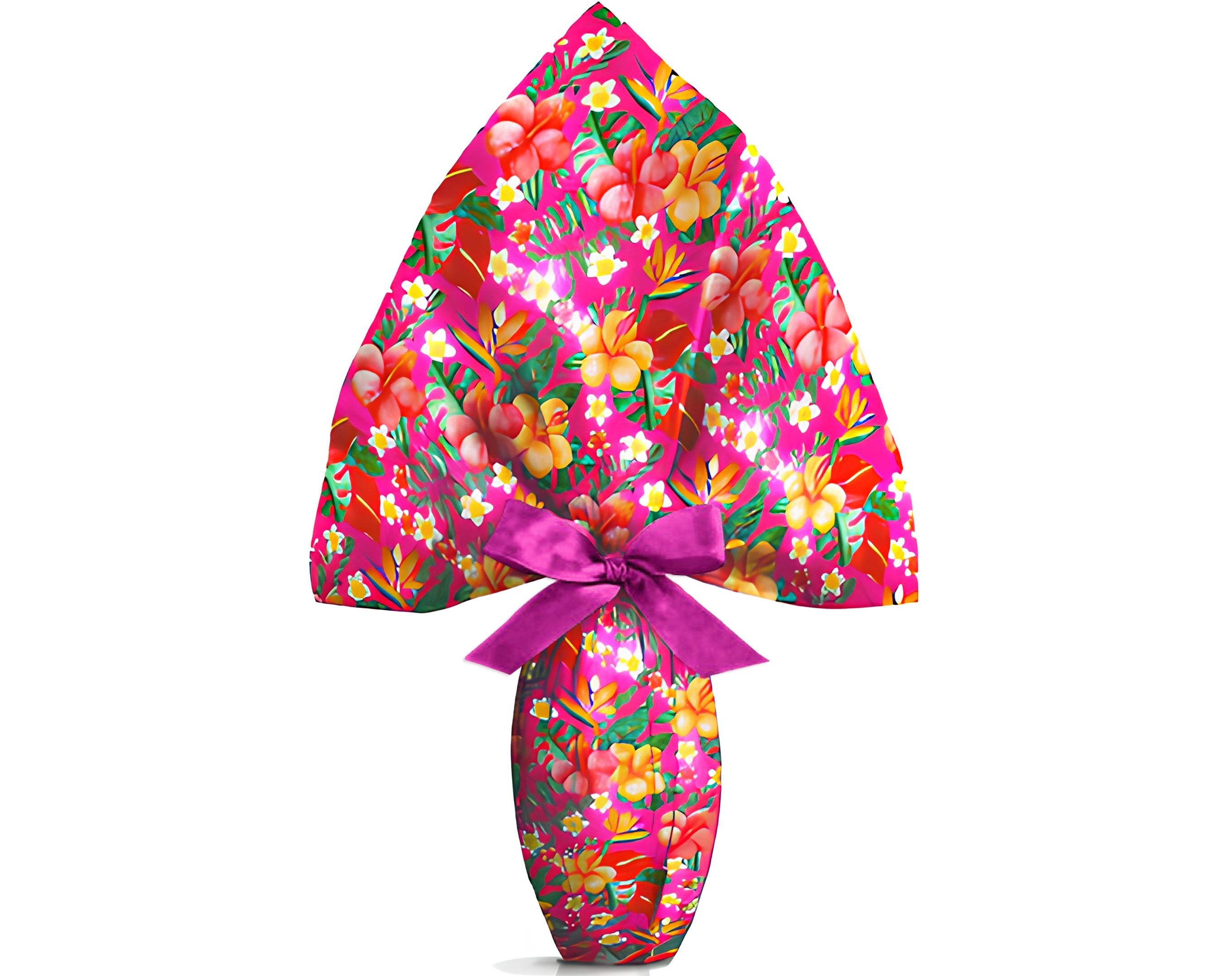 INCARTO PPL 330X330 METALLIZZATO AGRIGENTO FUCSIA | Incarto PPL per uova di Pasqua al cioccolato DAGERAF