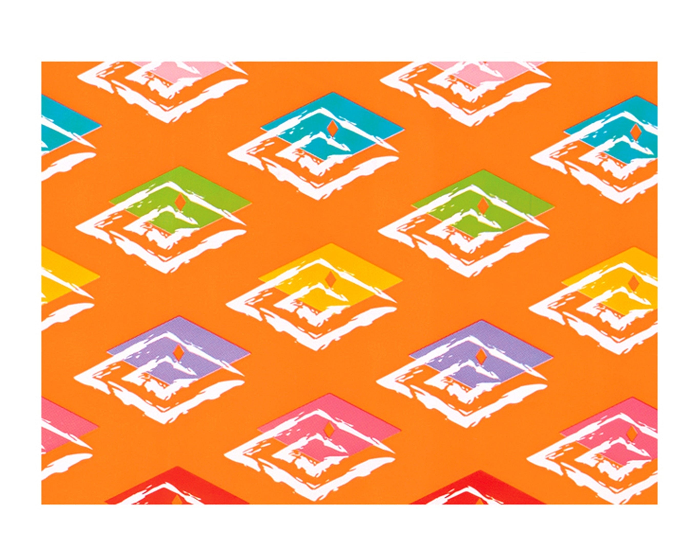 INCARTO PPL 100X100 PERLATO AQUILONI ARANCIO | Incarto PPL per uova di Pasqua al cioccolato DAGERAF