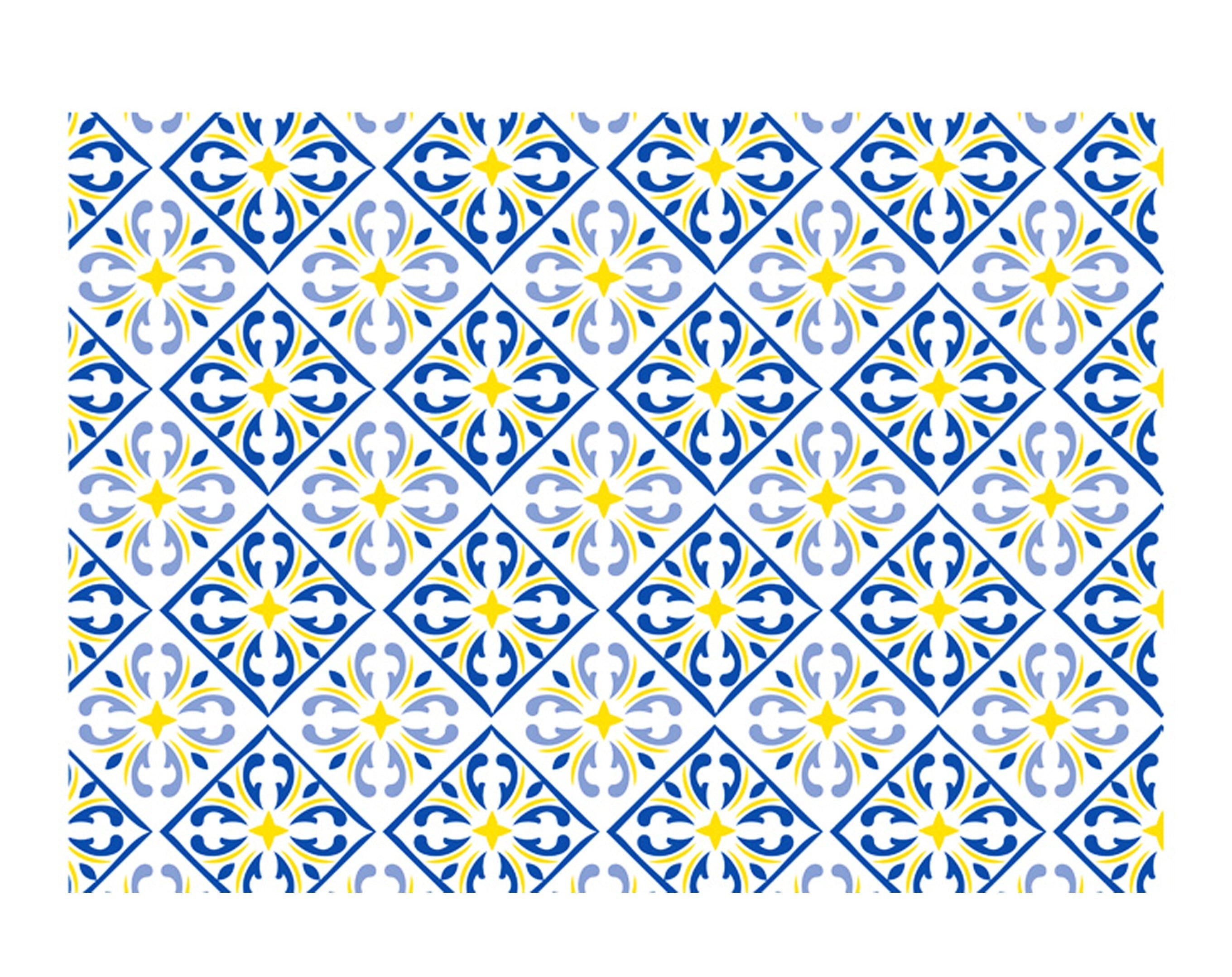 INCARTO PPL 090X090 PERLATO VIETRI BLU GIALLO | Incarto PPL per uova di Pasqua al cioccolato DAGERAF