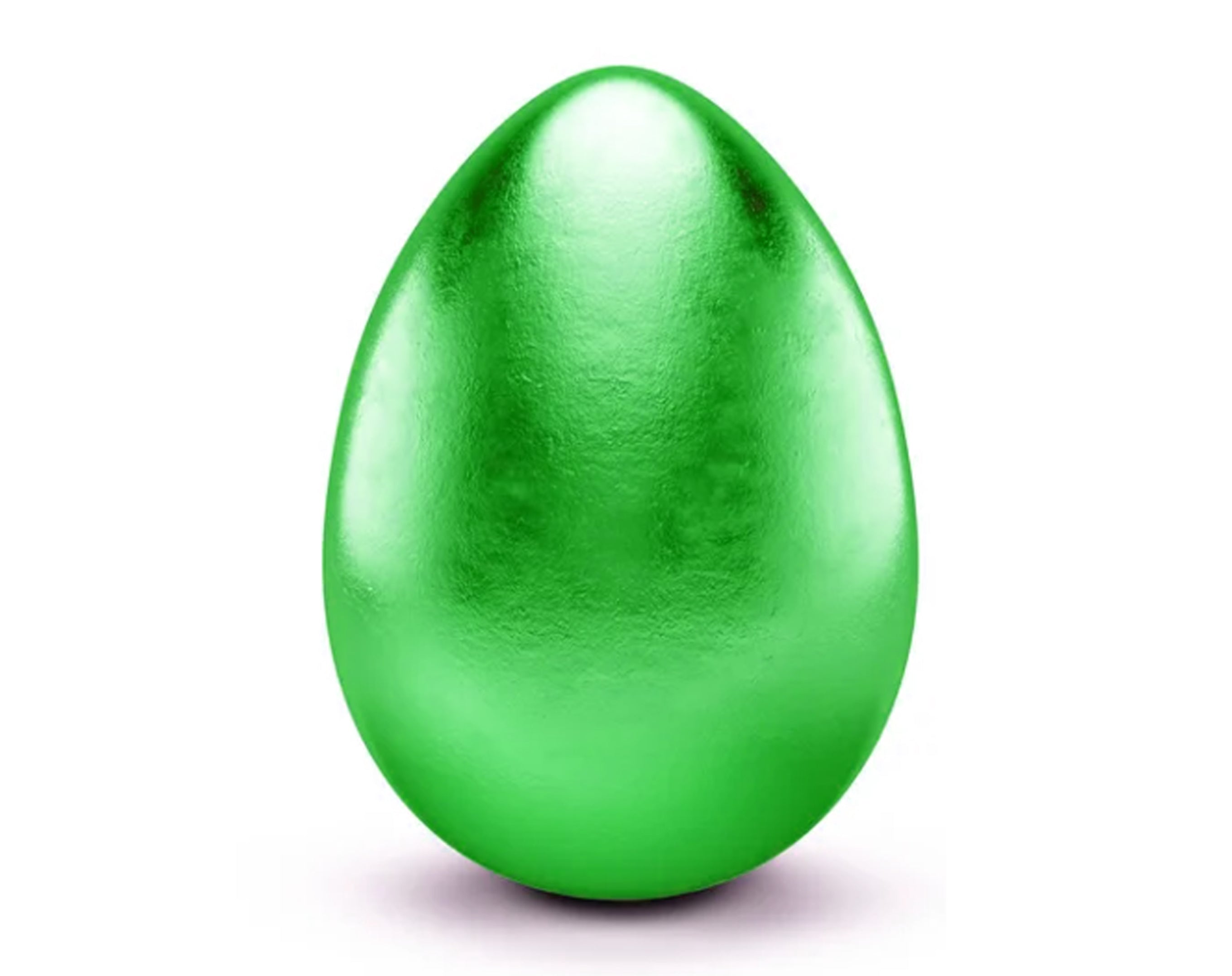 ALLUMINIO LISCIO VERDE - 50X70Cm | Incarto PPL per uova di Pasqua al cioccolato DAGERAF