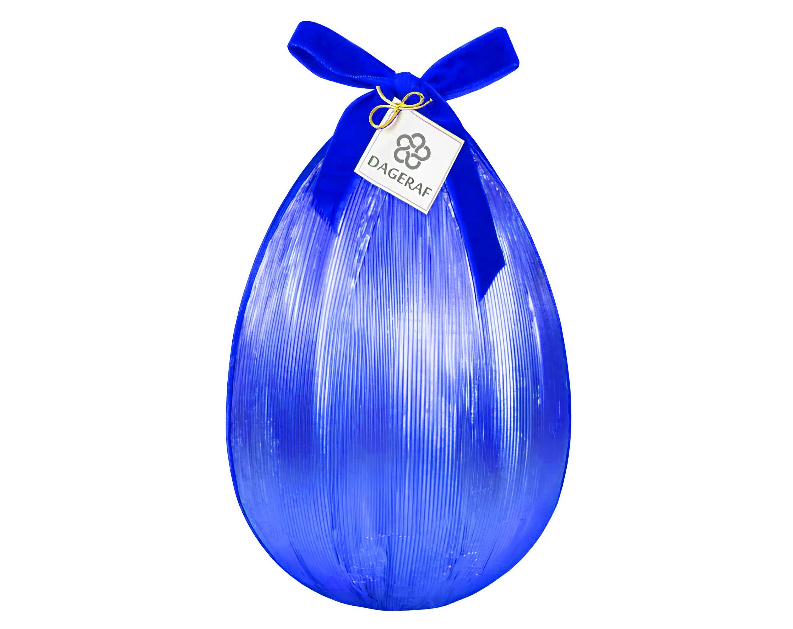 ALLUMINIO PLISSETTATO BLU - 50X100Cm | Incarto PPL per uova di Pasqua al cioccolato DAGERAF
