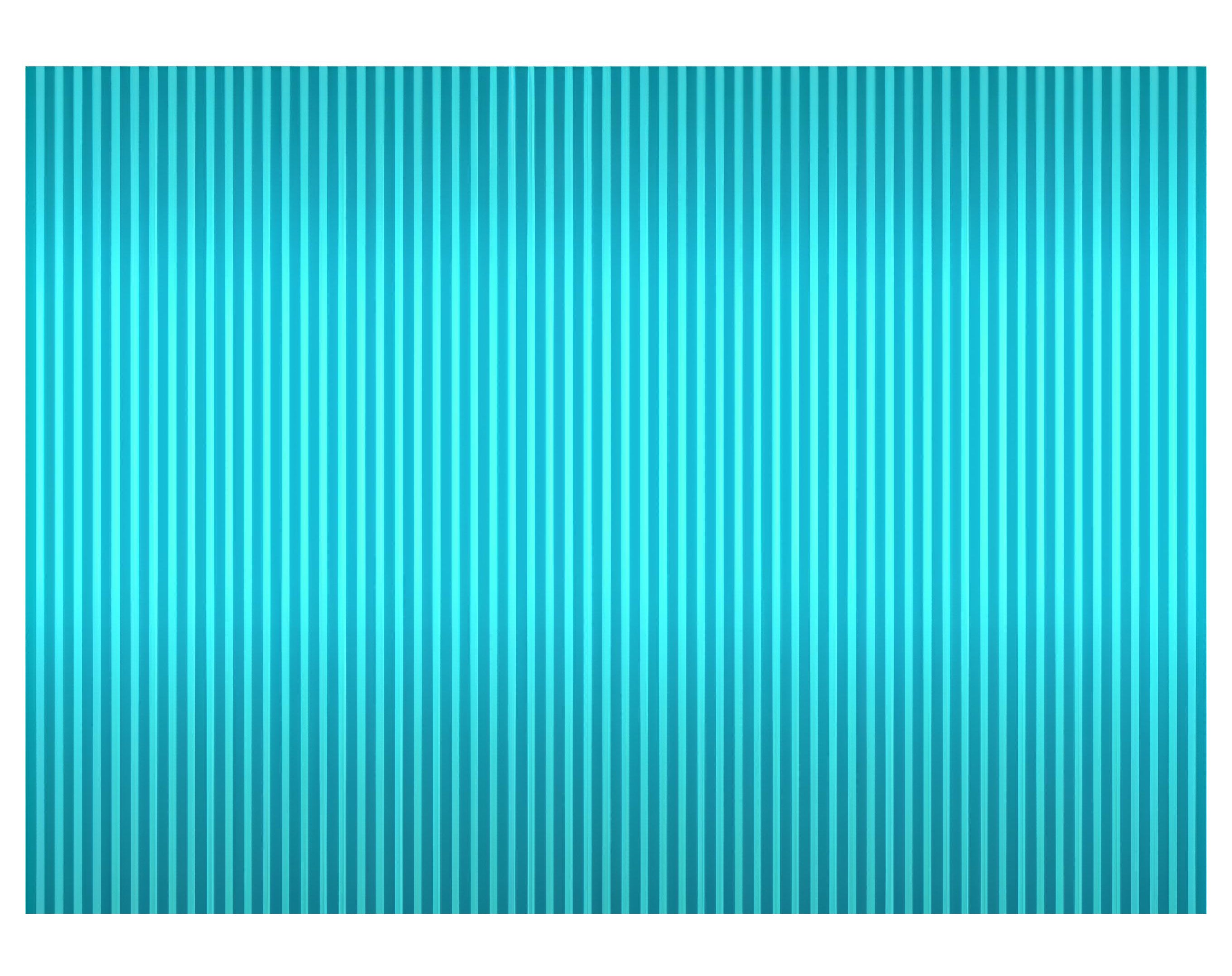 ALLUMINIO PLISSETTATO TURCHESE - 50X100Cm