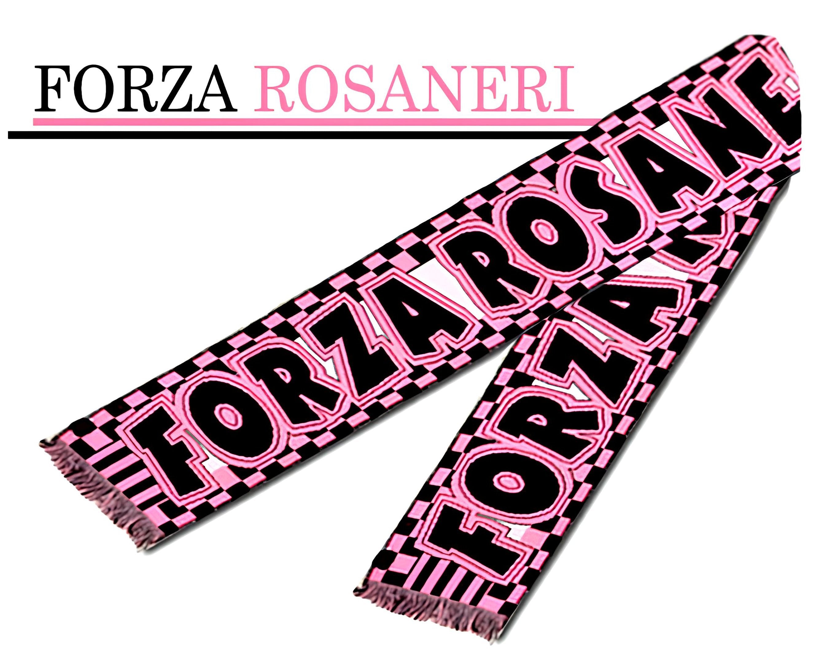 SCIARPA LANA FORZA ROSA NERI | Incarto PPL per uova di Pasqua al cioccolato DAGERAF