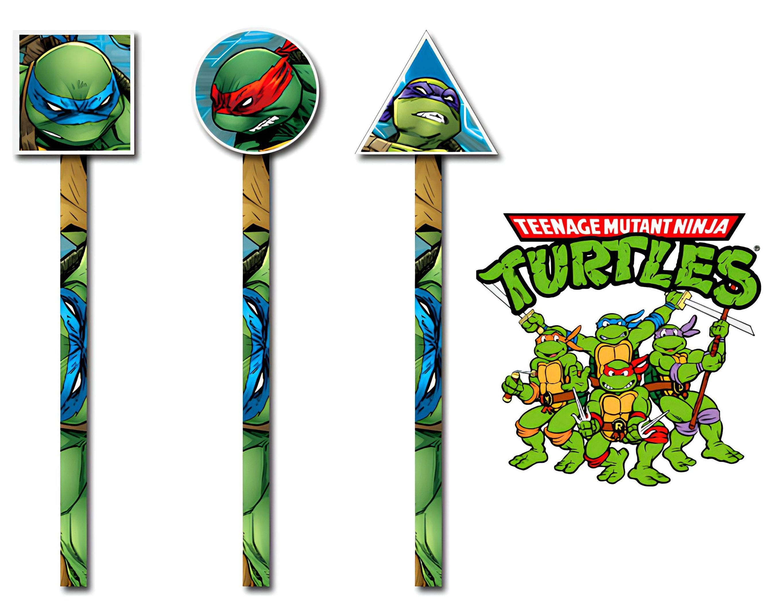 MATITA CON GOMMA TURTLES | Incarto PPL per uova di Pasqua al cioccolato DAGERAF