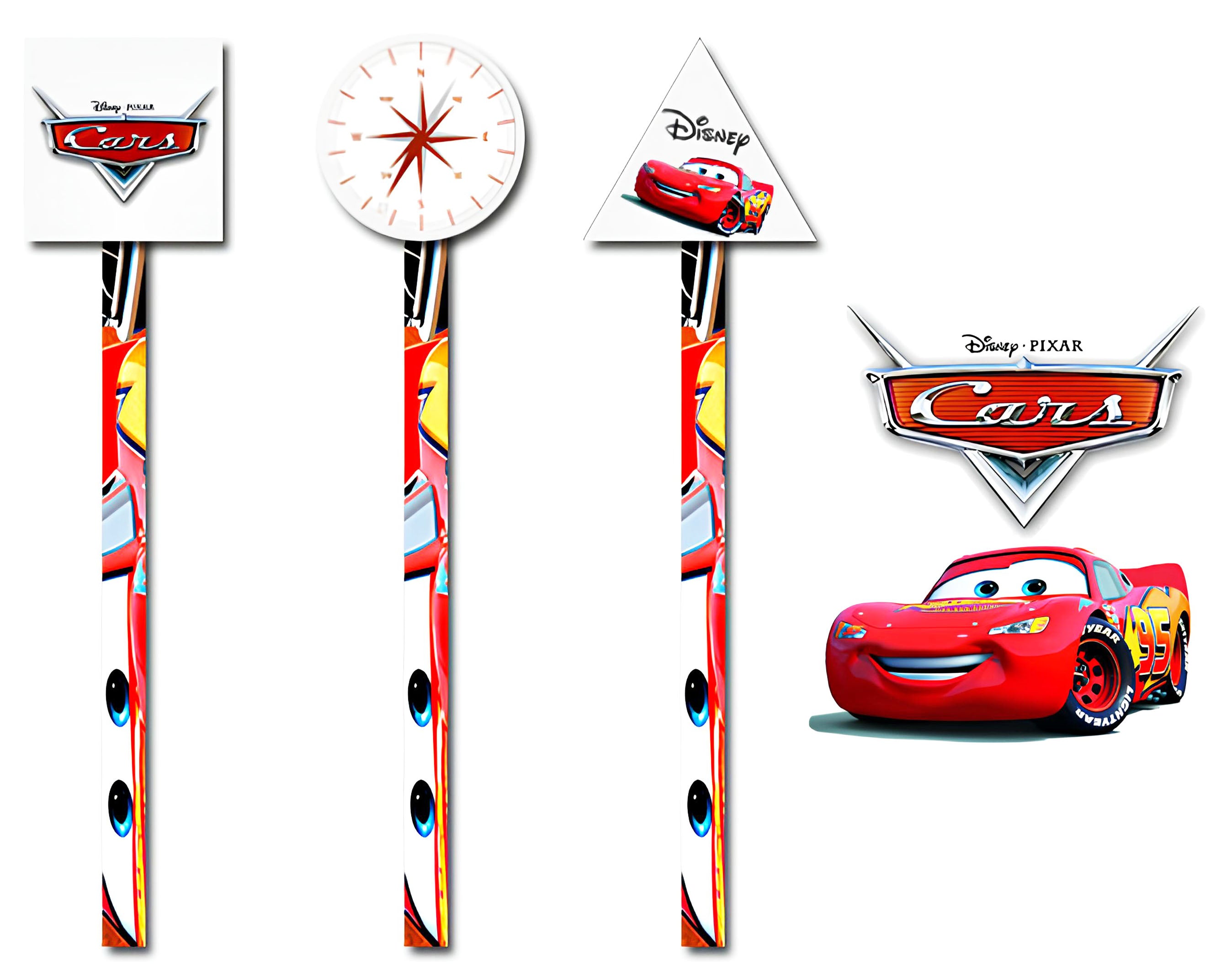 MATITA CON GOMMA CARS | Incarto PPL per uova di Pasqua al cioccolato DAGERAF