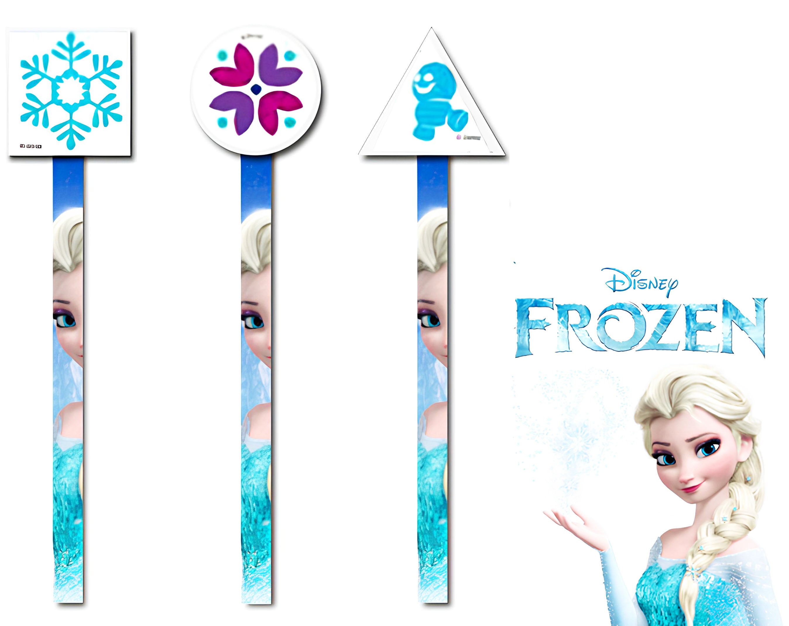 MATITA CON GOMMA FROZEN | Incarto PPL per uova di Pasqua al cioccolato DAGERAF