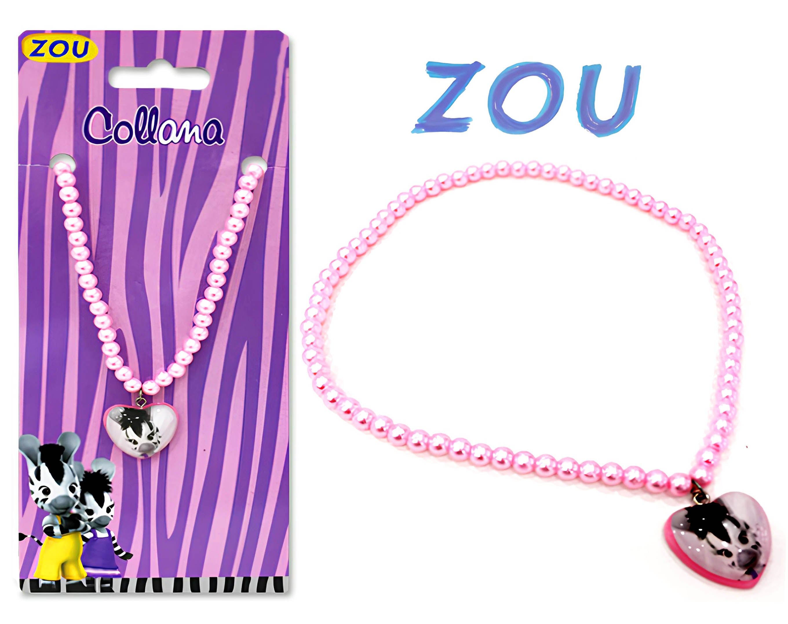 COLLANA FASHION ZEBRA ZOU | Incarto PPL per uova di Pasqua al cioccolato DAGERAF