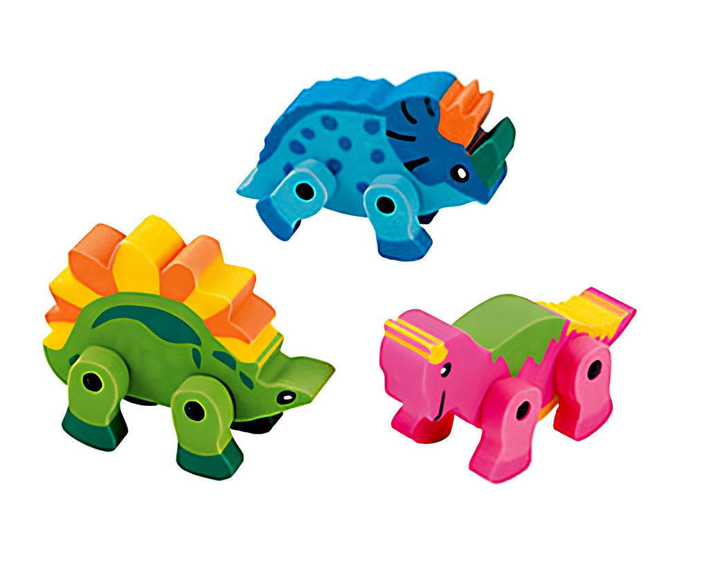 GOMMA DA CANCELLARE DINOSAURO SMONTABILE | Incarto PPL per uova di Pasqua al cioccolato DAGERAF