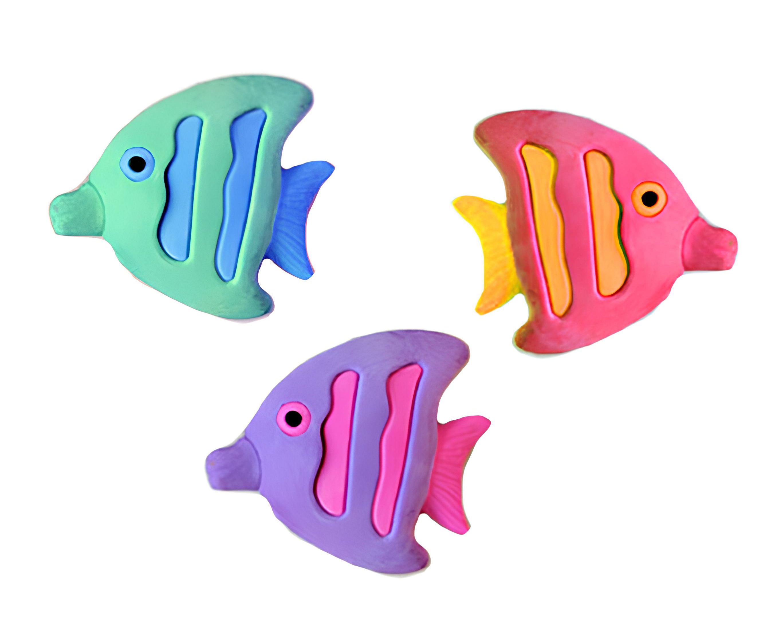 Gomma da cancellare a forma di pesce | Sorpresa ideale per uova di pasqua bambini
