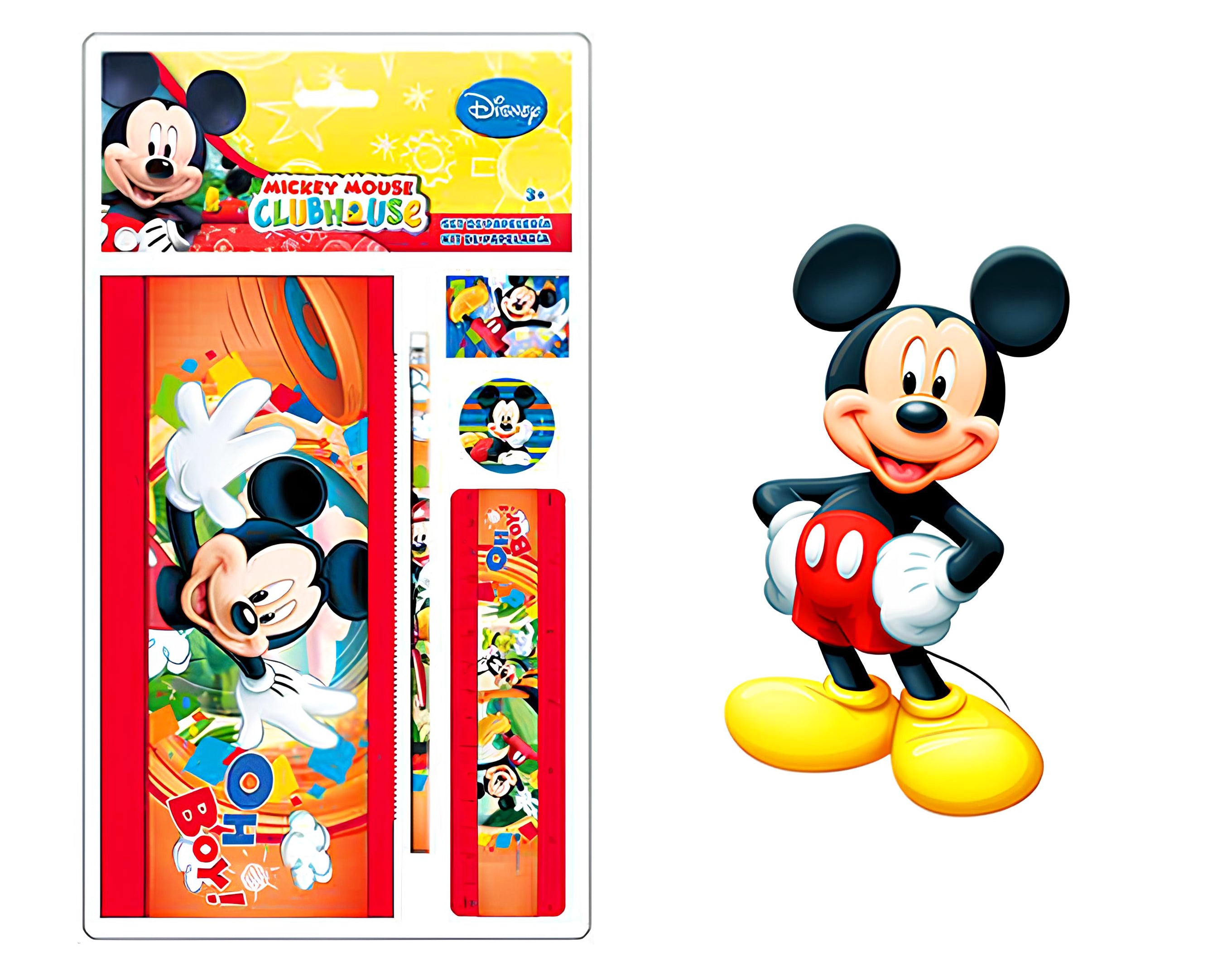 SET SCUOLA 5 PEZZI DISNEY MICKEY | Sorpresa per uova di Pasqua