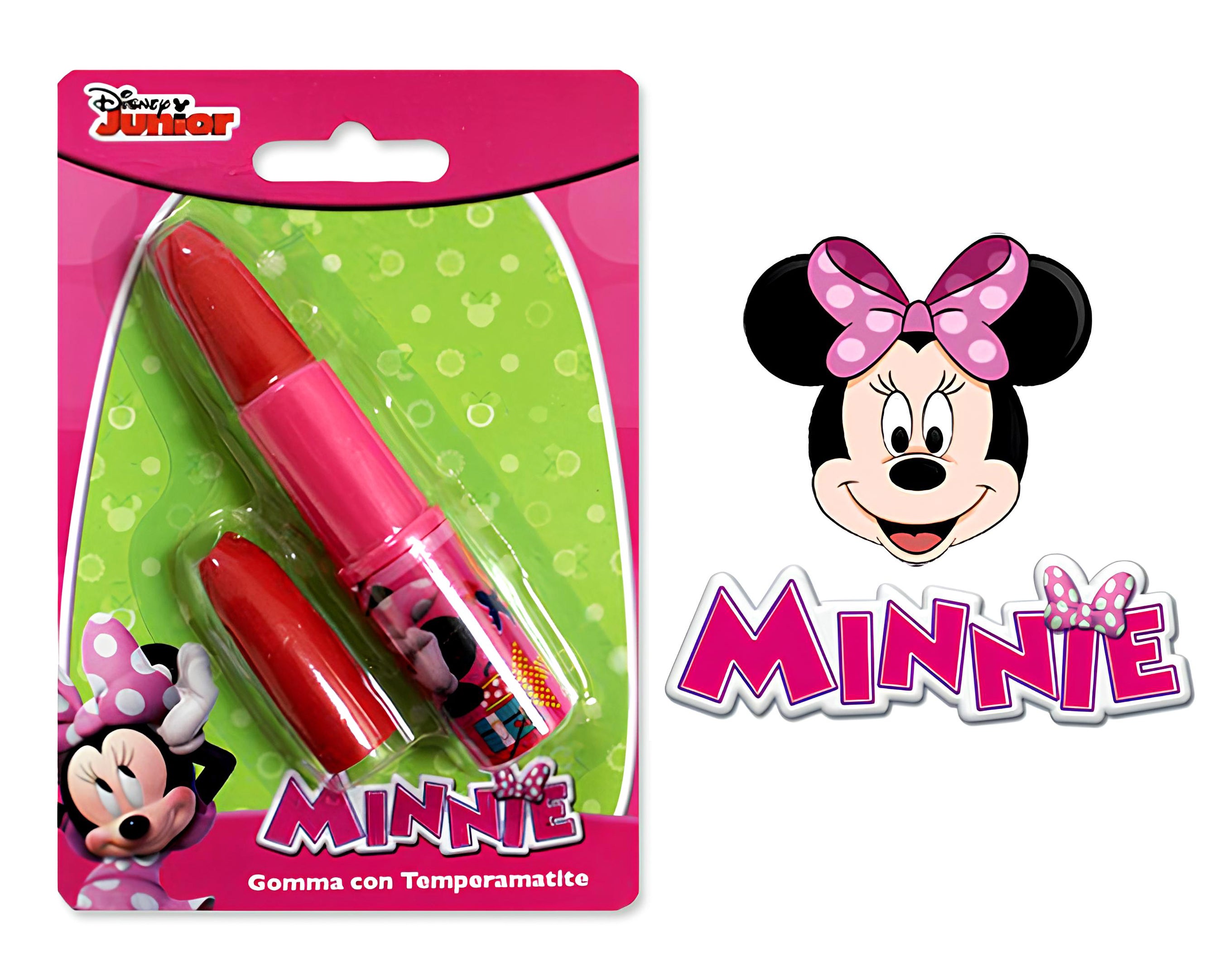 GOMMA E TEMPERINO ROSSETTO MINNIE | Incarto PPL per uova di Pasqua al cioccolato DAGERAF