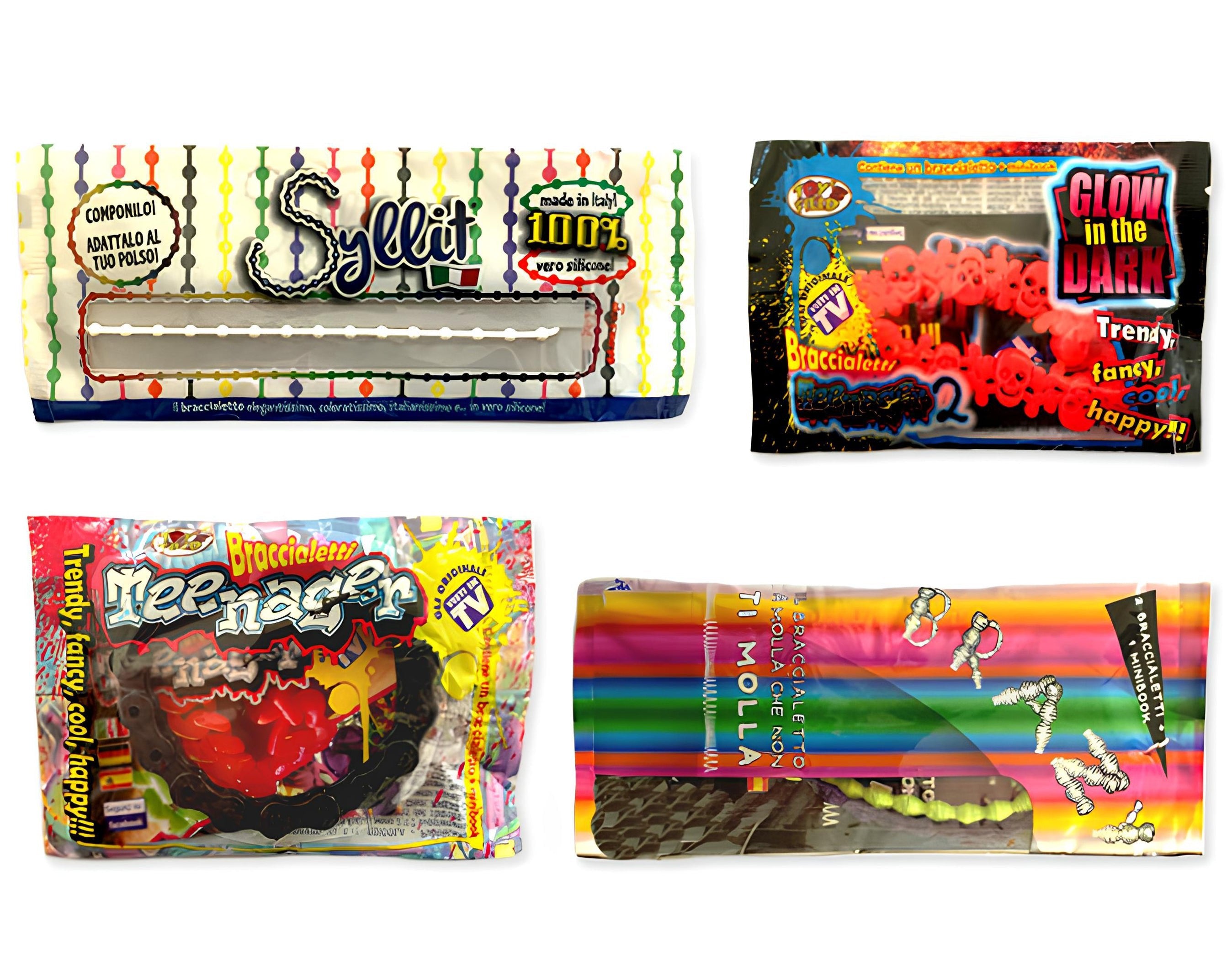 BRACCIALE ASSORTITI IN FLOW PACK | Incarto PPL per uova di Pasqua al cioccolato DAGERAF