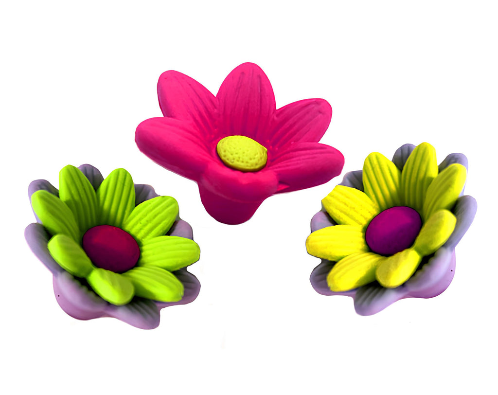 GOMMA PEN TOPPER FIORE | Incarto PPL per uova di Pasqua al cioccolato DAGERAF