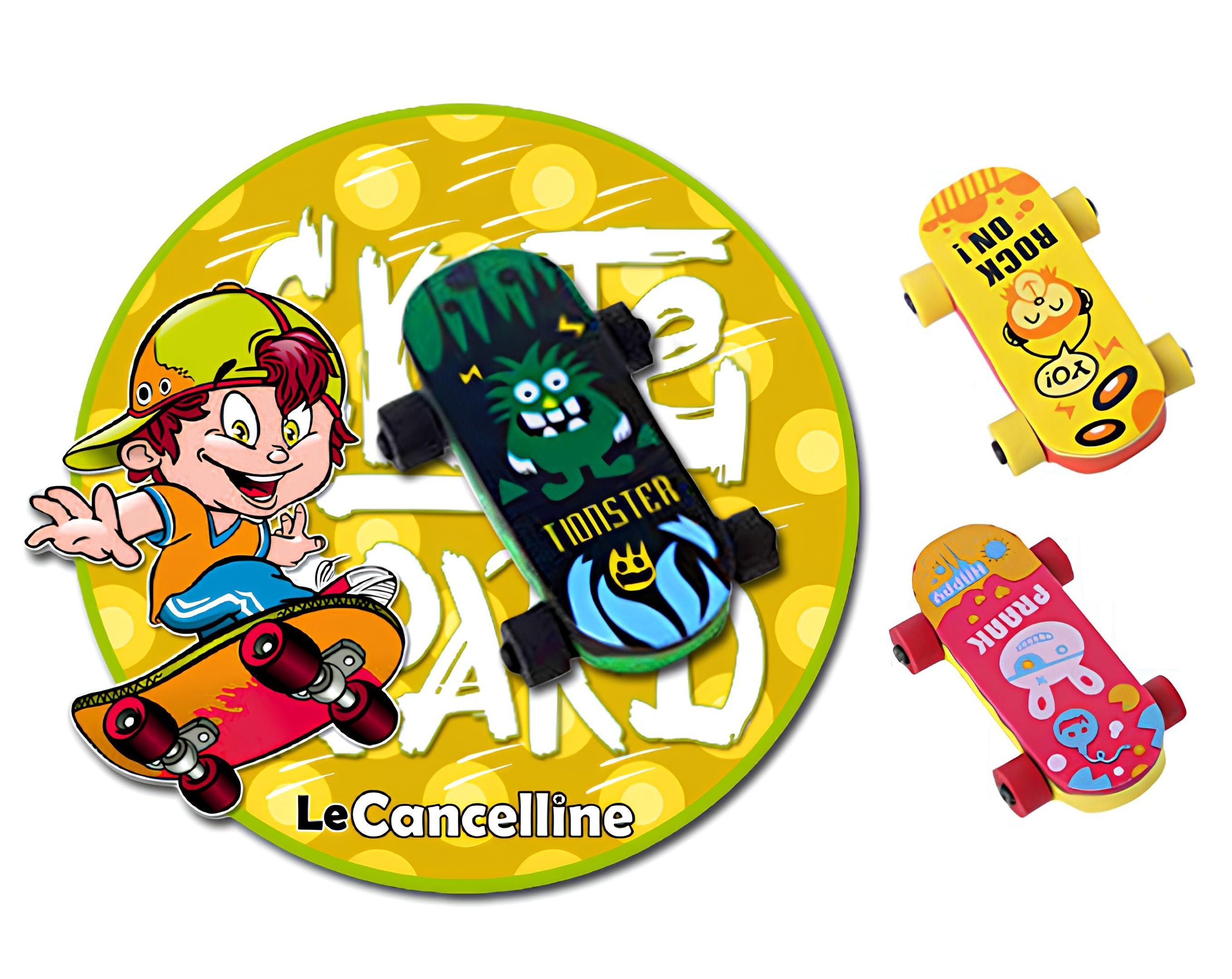 BLISTER GOMMA SKATE | Incarto PPL per uova di Pasqua al cioccolato DAGERAF