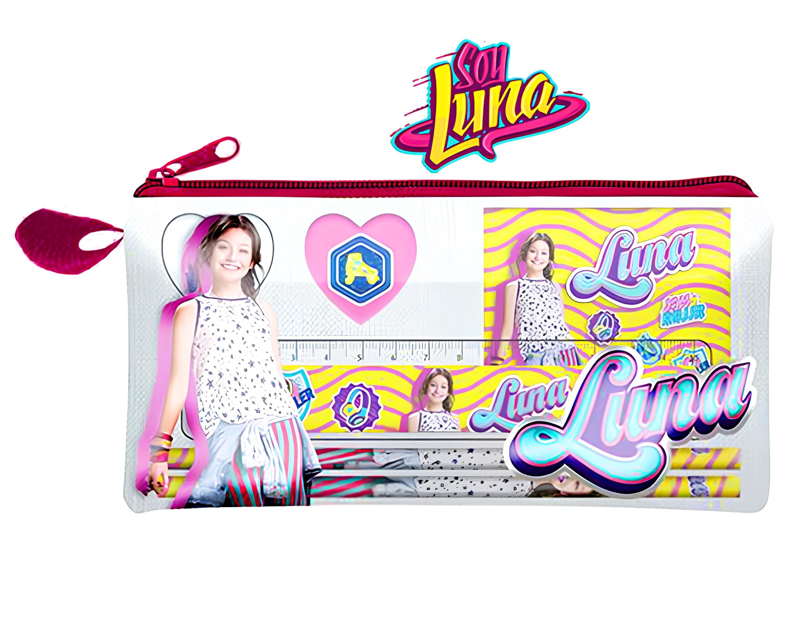 BORSELLINO 4 ACCESSORI SCUOLA SOY LUNA | Incarto PPL per uova di Pasqua al cioccolato DAGERAF