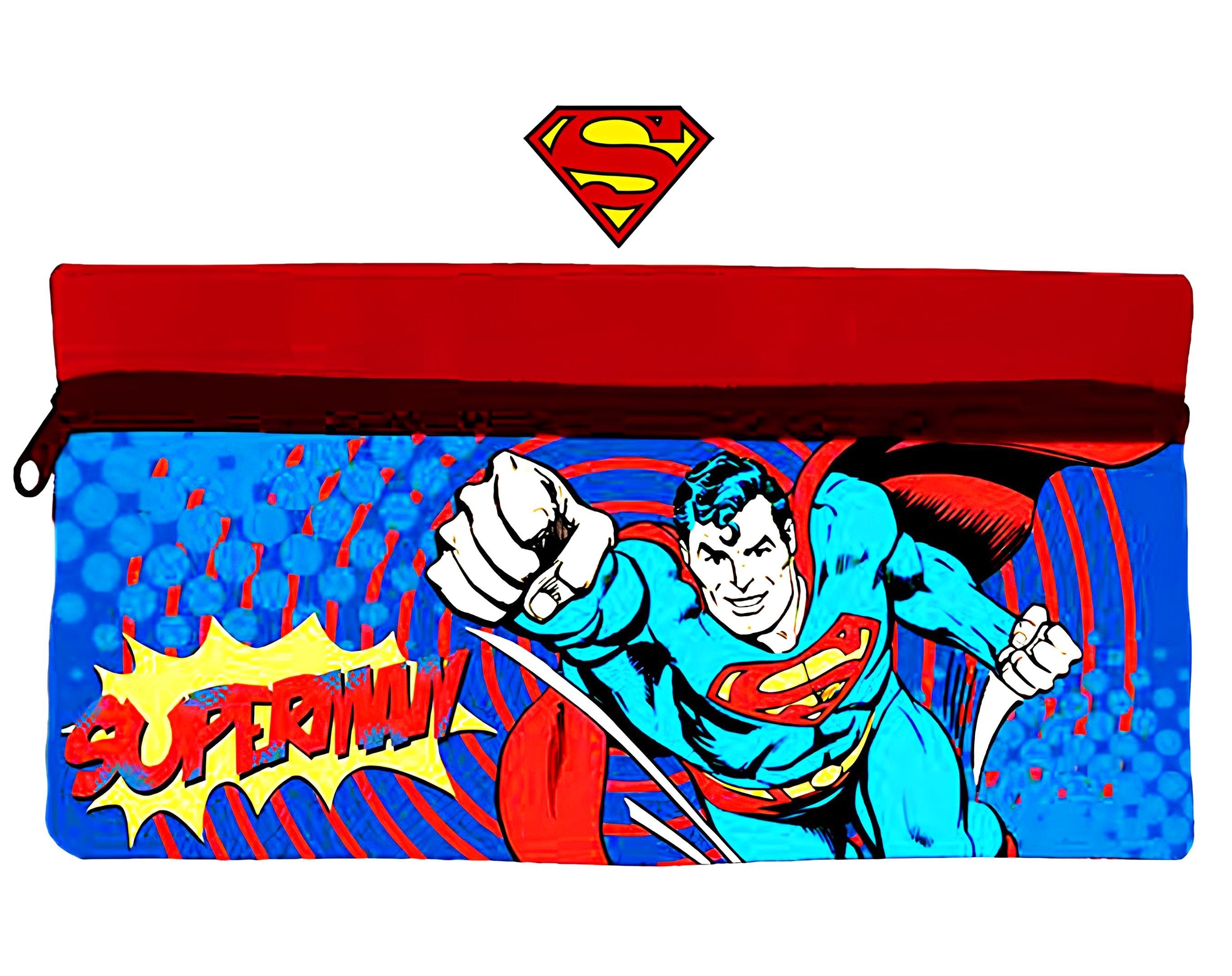 BORSELLINO PORTA TUTTO SUPERMAN | Incarto PPL per uova di Pasqua al cioccolato DAGERAF