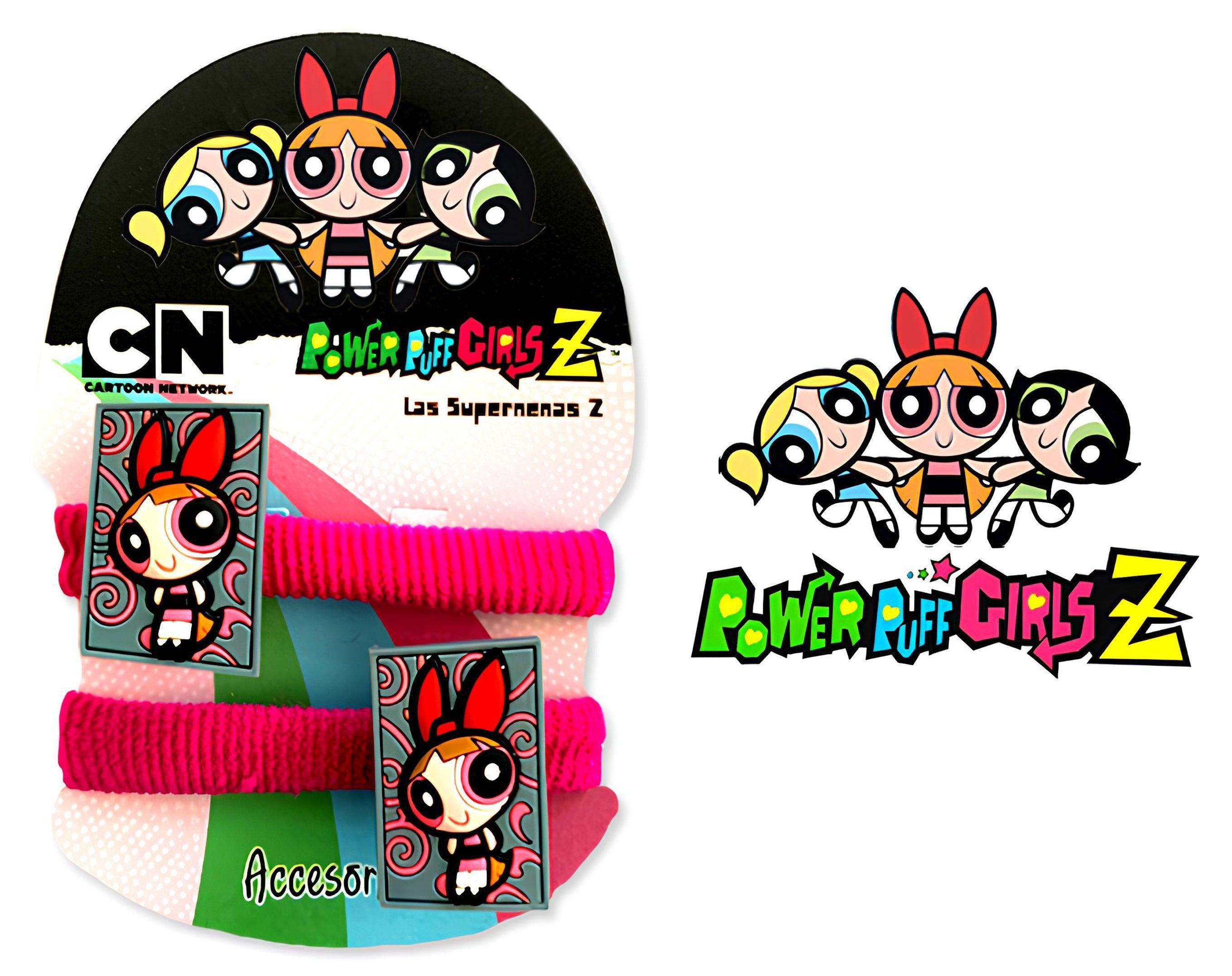 BLISTER 2 CODINI SPUGNA POWERPUFF | Incarto PPL per uova di Pasqua al cioccolato DAGERAF