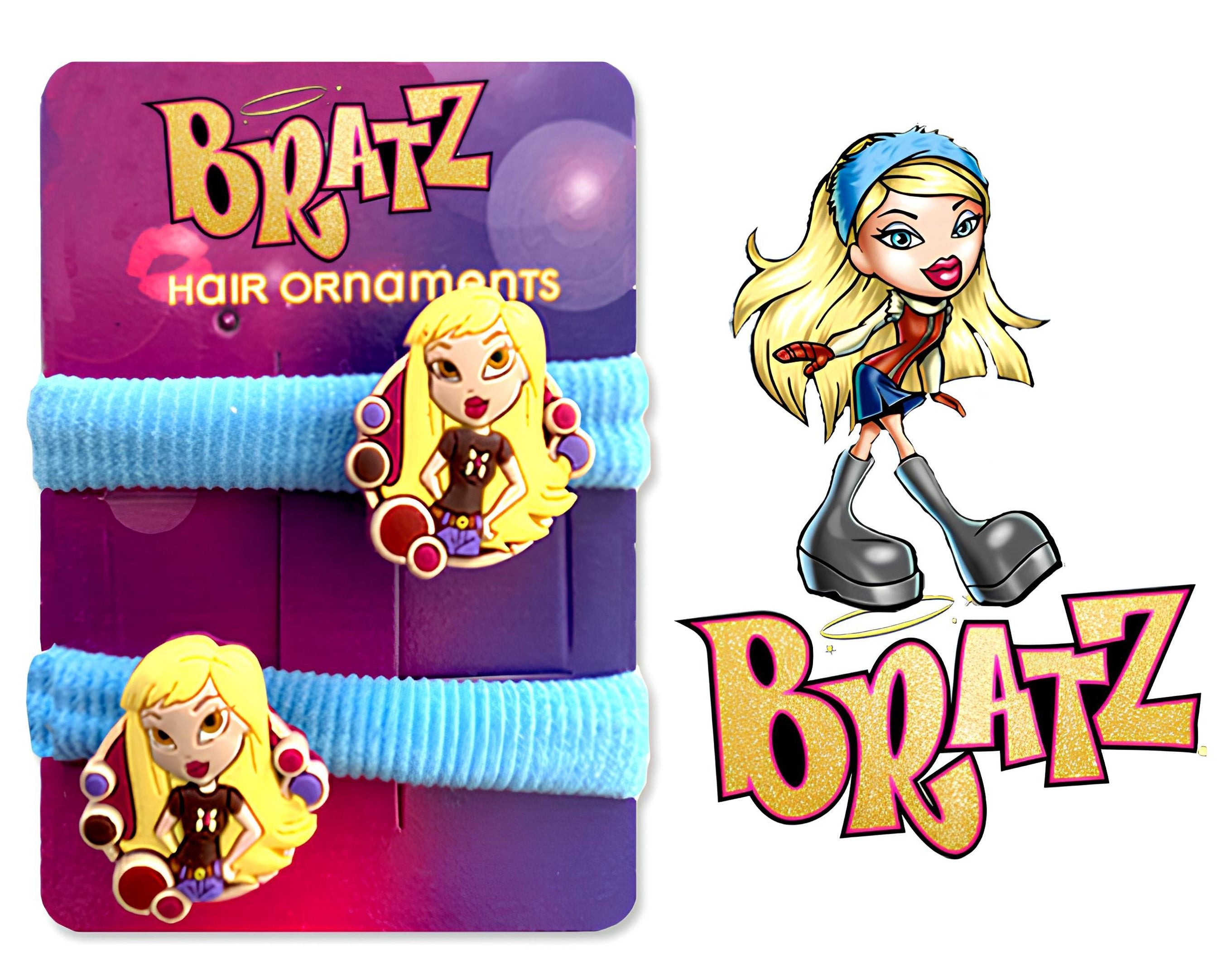 BLISTER 2 CODINI SPUGNA BRATZ | Incarto PPL per uova di Pasqua al cioccolato DAGERAF