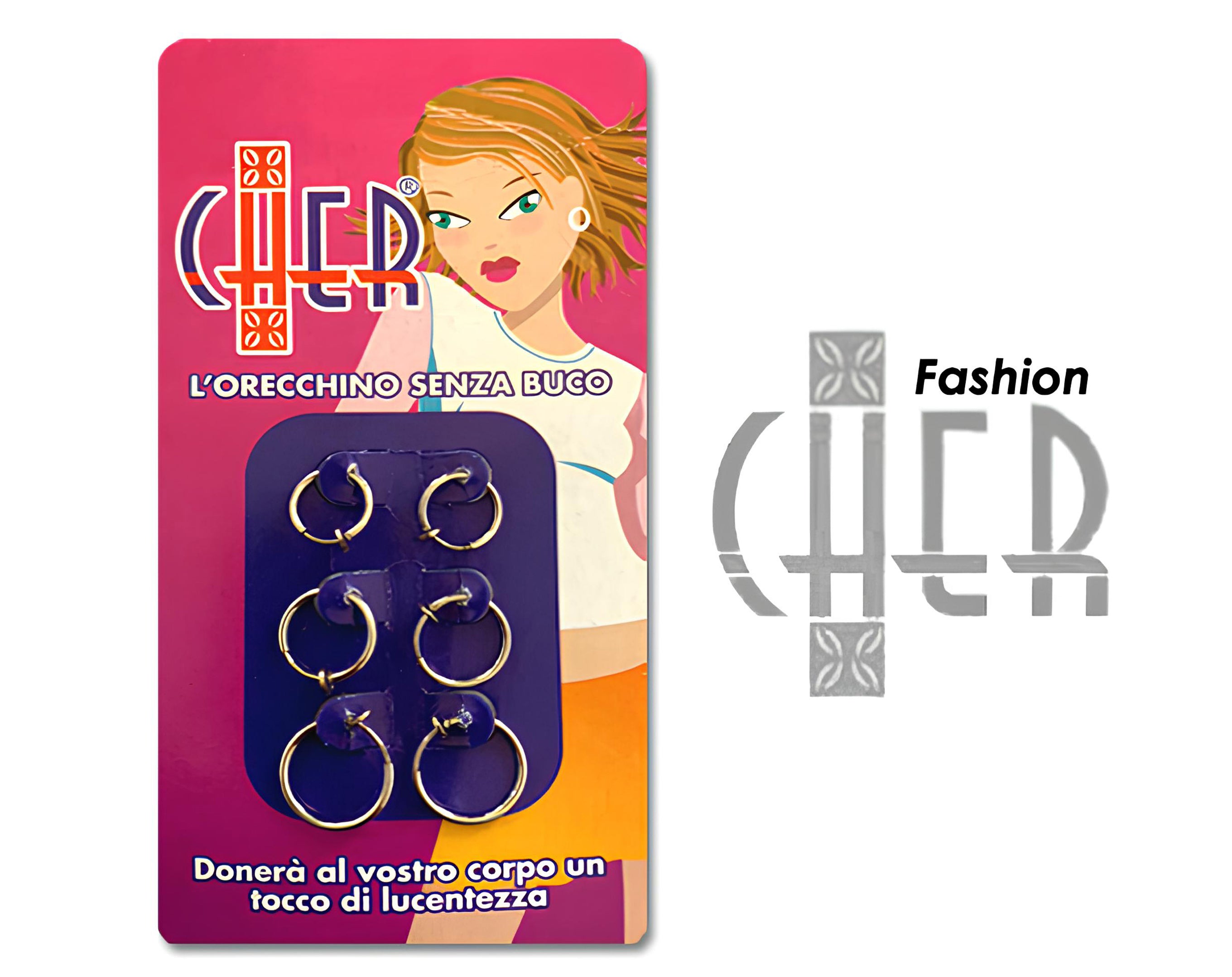 SET ORECCHINI SENZA BUCO | Incarto PPL per uova di Pasqua al cioccolato DAGERAF