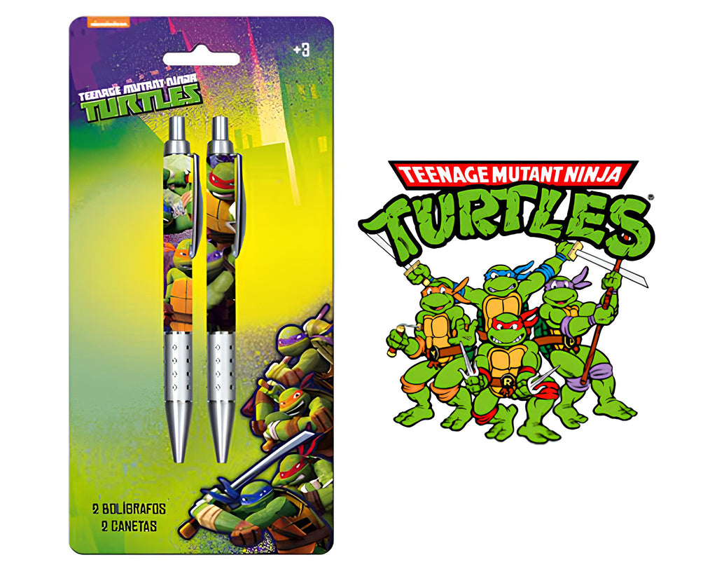 SET 2 PENNE A SCATTO TURTLES