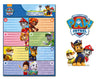 SET 16 ADESIVI SEGNANOME PAW PATROL | Incarto PPL per uova di Pasqua al cioccolato DAGERAF