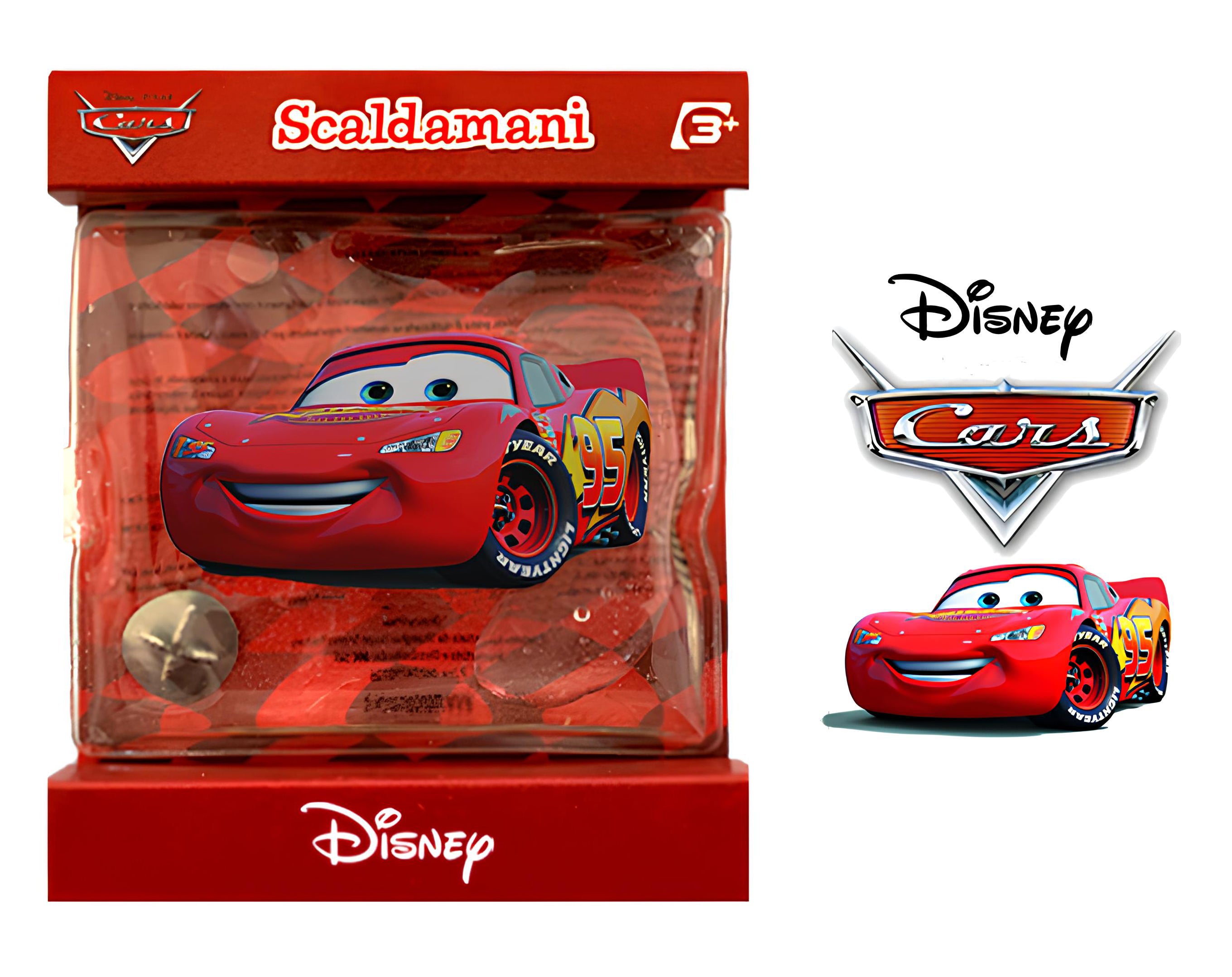 SCALDAMANI RETTANGOLARE DISNEY CARS | Incarto PPL per uova di Pasqua al cioccolato DAGERAF