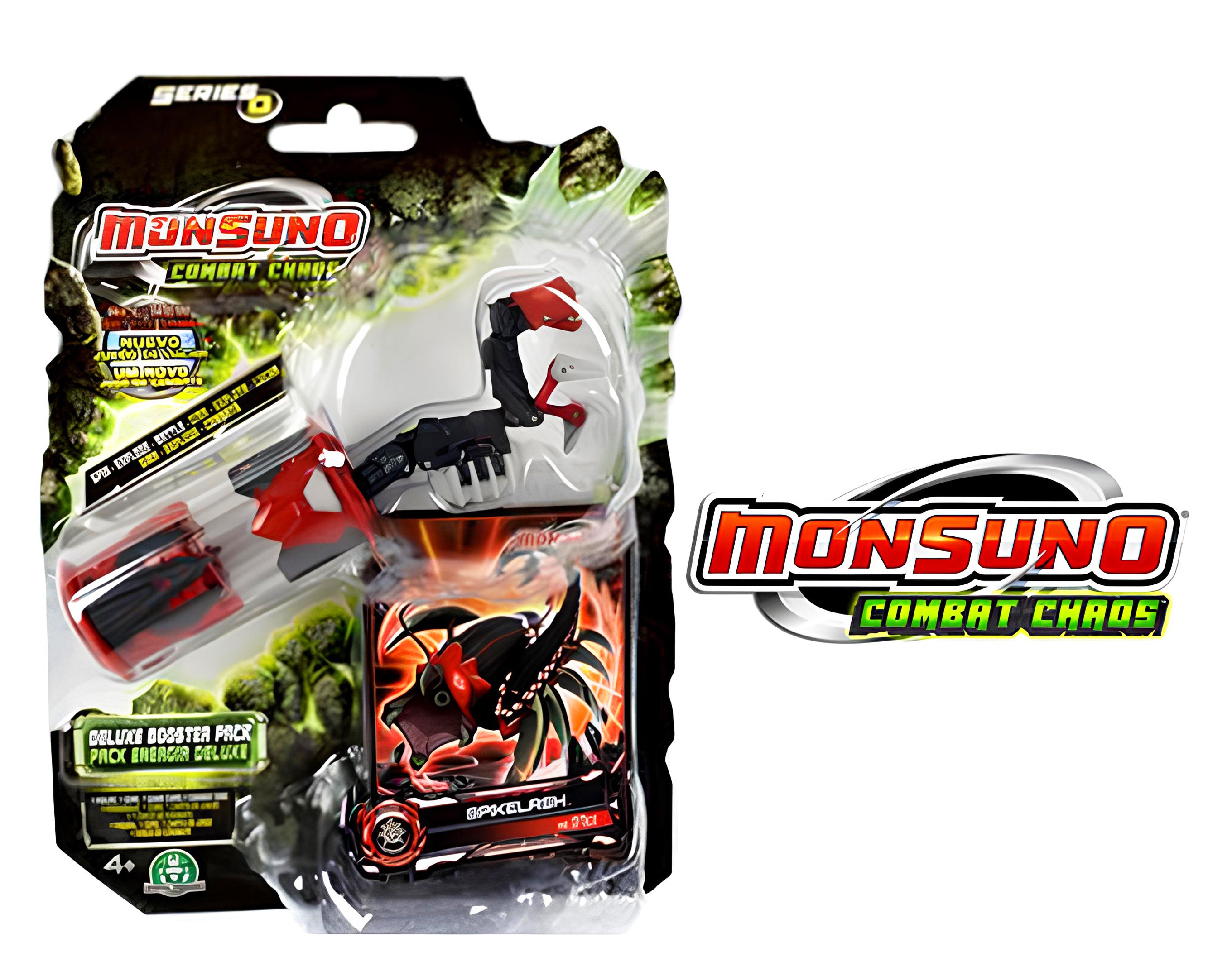 MONSUNO COMBAT CHAOS BOOSTER PACK | Incarto PPL per uova di Pasqua al cioccolato DAGERAF