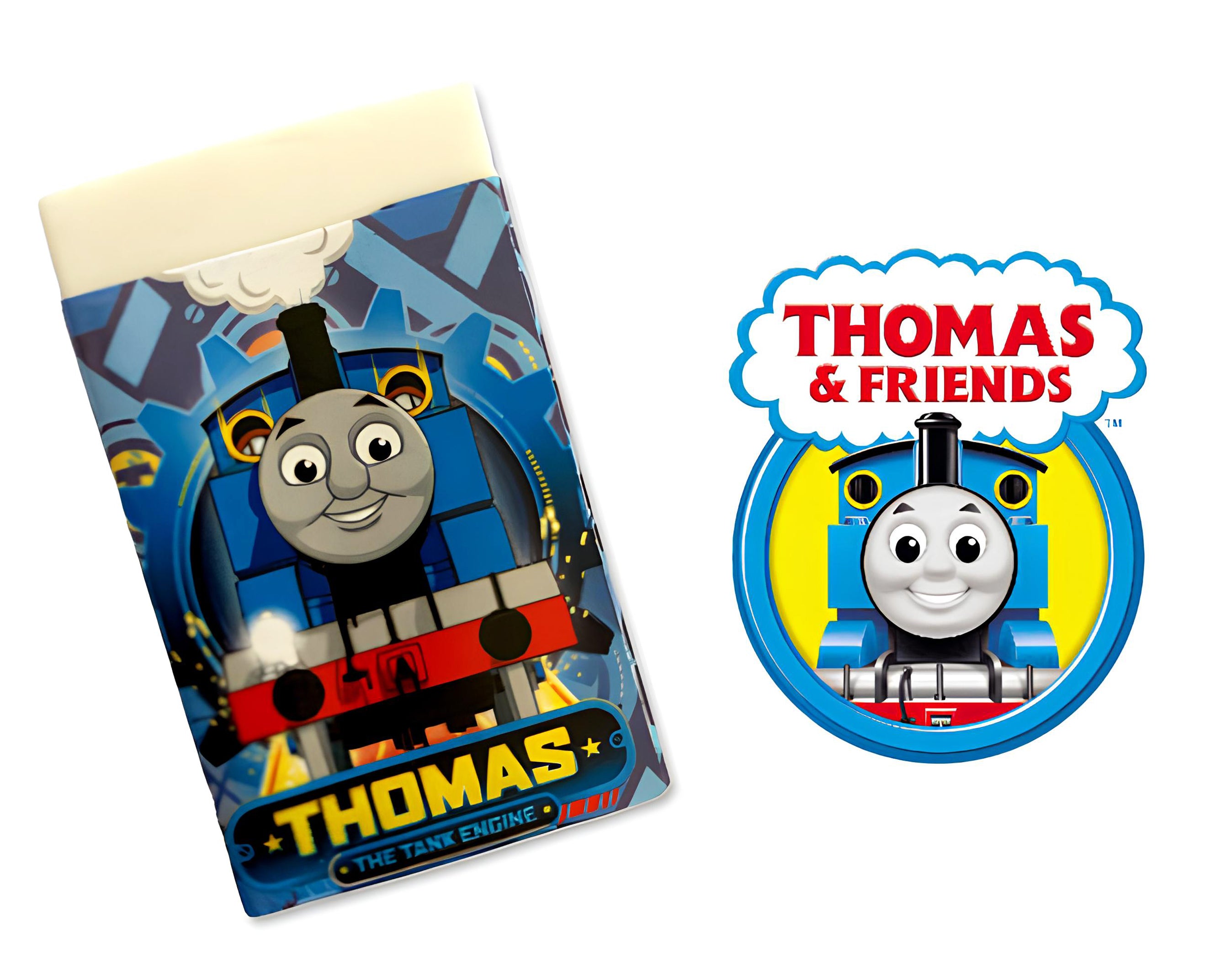 GOMMA PER CANCELLARE THOMAS & FRIENDS | Incarto PPL per uova di Pasqua al cioccolato DAGERAF