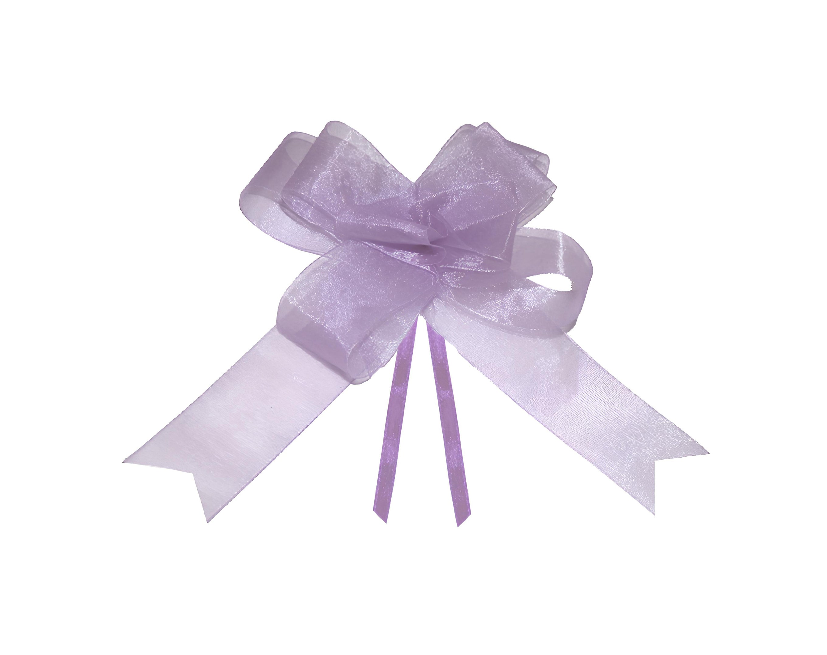 FIOCCO SVELTO ORGANZA CM 1.5 VIOLA CHIARO | Incarto PPL per uova di Pasqua al cioccolato DAGERAF