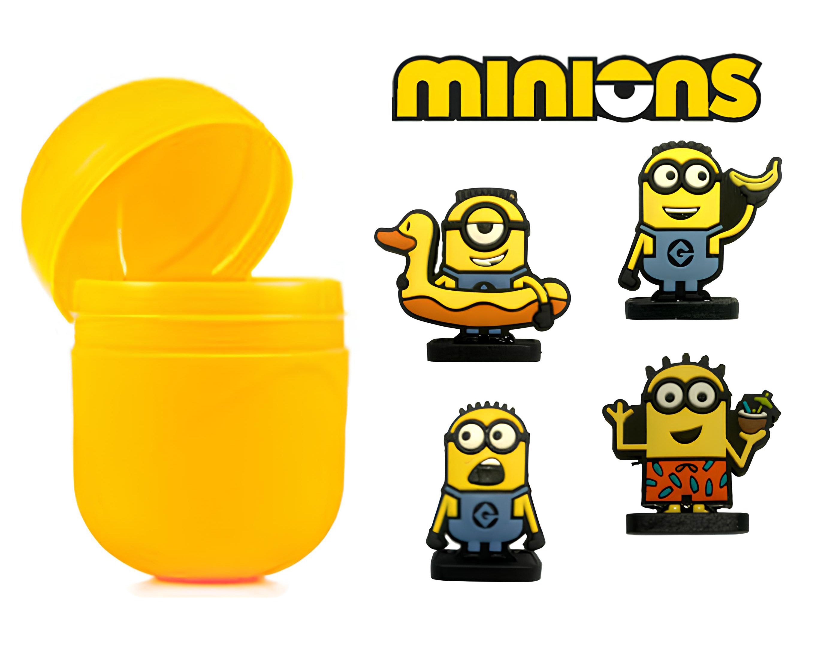 BUSSOLOTTO VENTOSA 2D MINIONS | Incarto PPL per uova di Pasqua al cioccolato DAGERAF