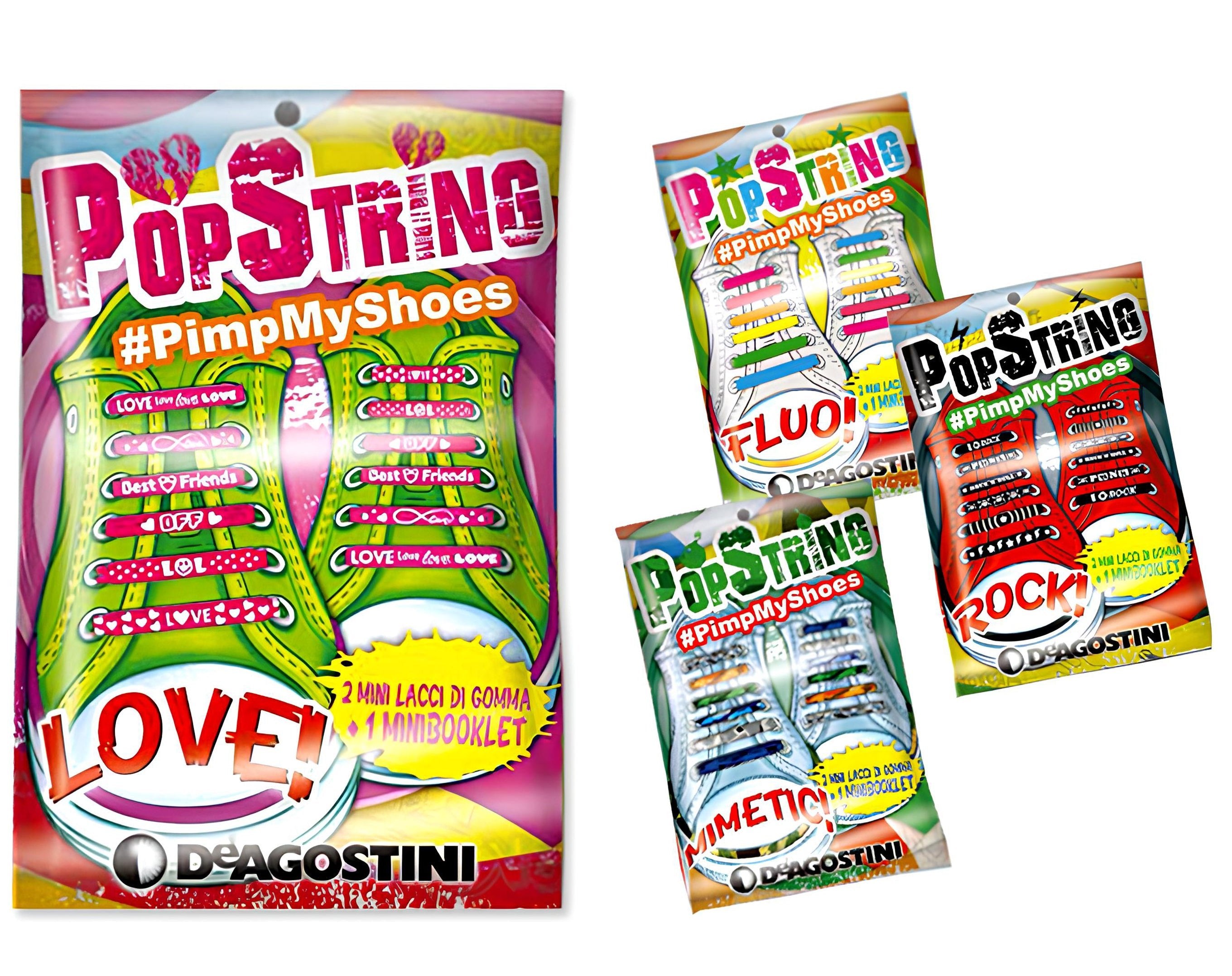 BUSTINA CON MINIBOOKLET POP STRING | Incarto PPL per uova di Pasqua al cioccolato DAGERAF