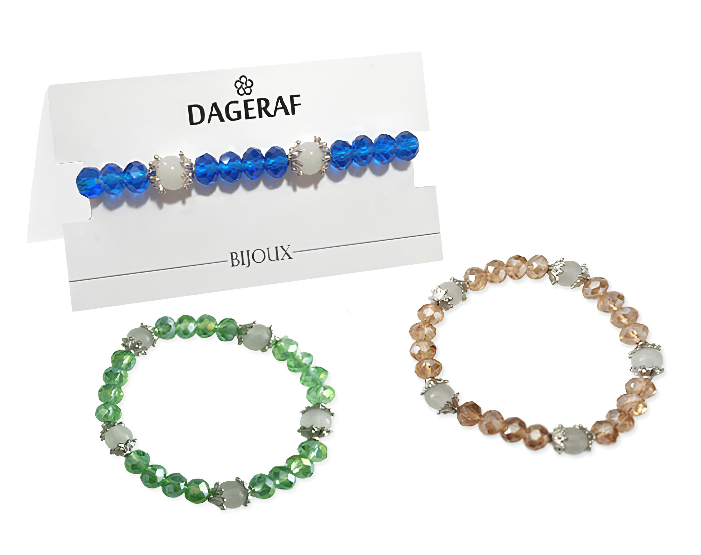 BRACCIALE ELISABET SU CARD | Incarto PPL per uova di Pasqua al cioccolato DAGERAF