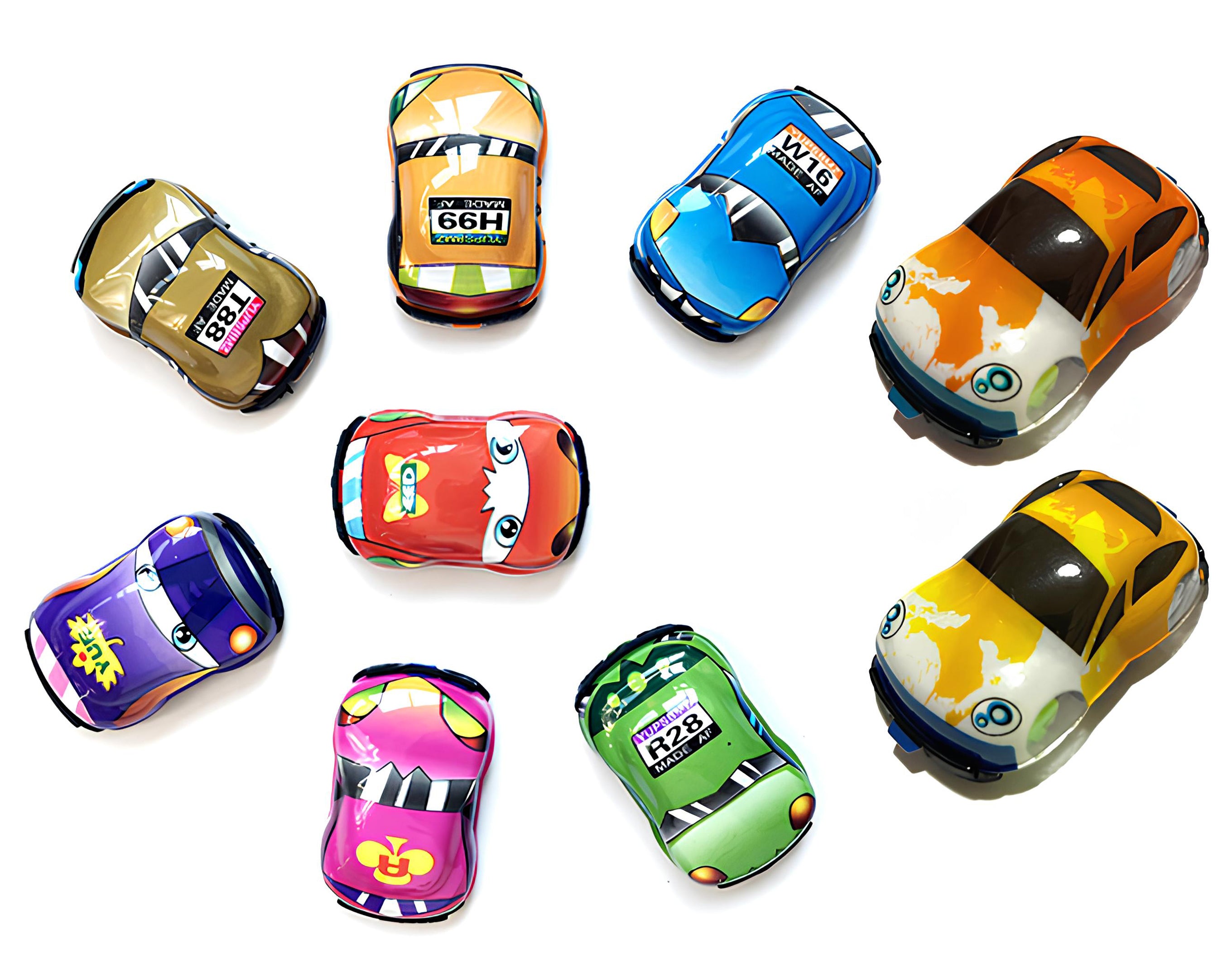 AUTO A FRIZIONE PULL BACK | Incarto PPL per uova di Pasqua al cioccolato DAGERAF