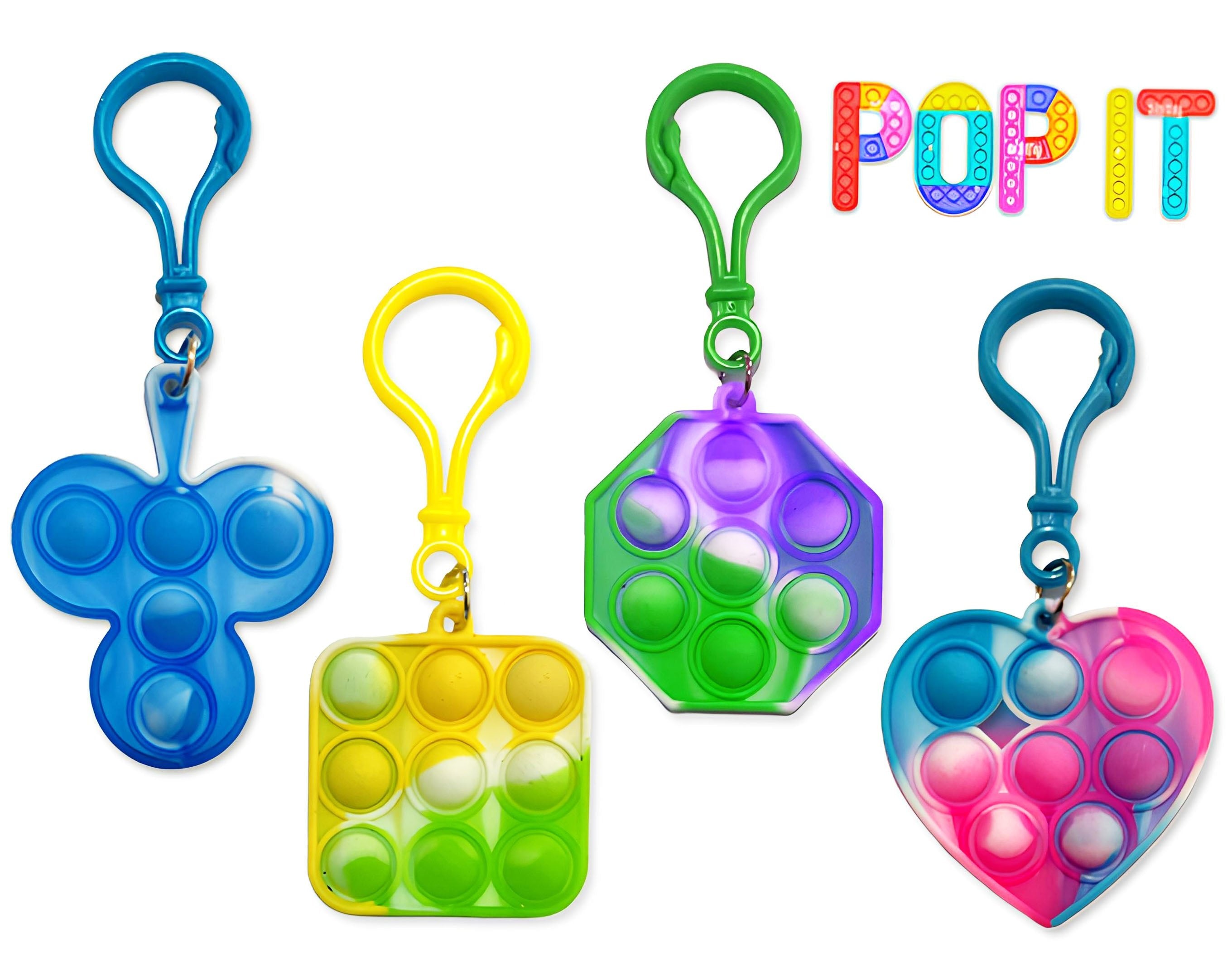 PORTACHIAVE POP IT | Incarto PPL per uova di Pasqua al cioccolato DAGERAF