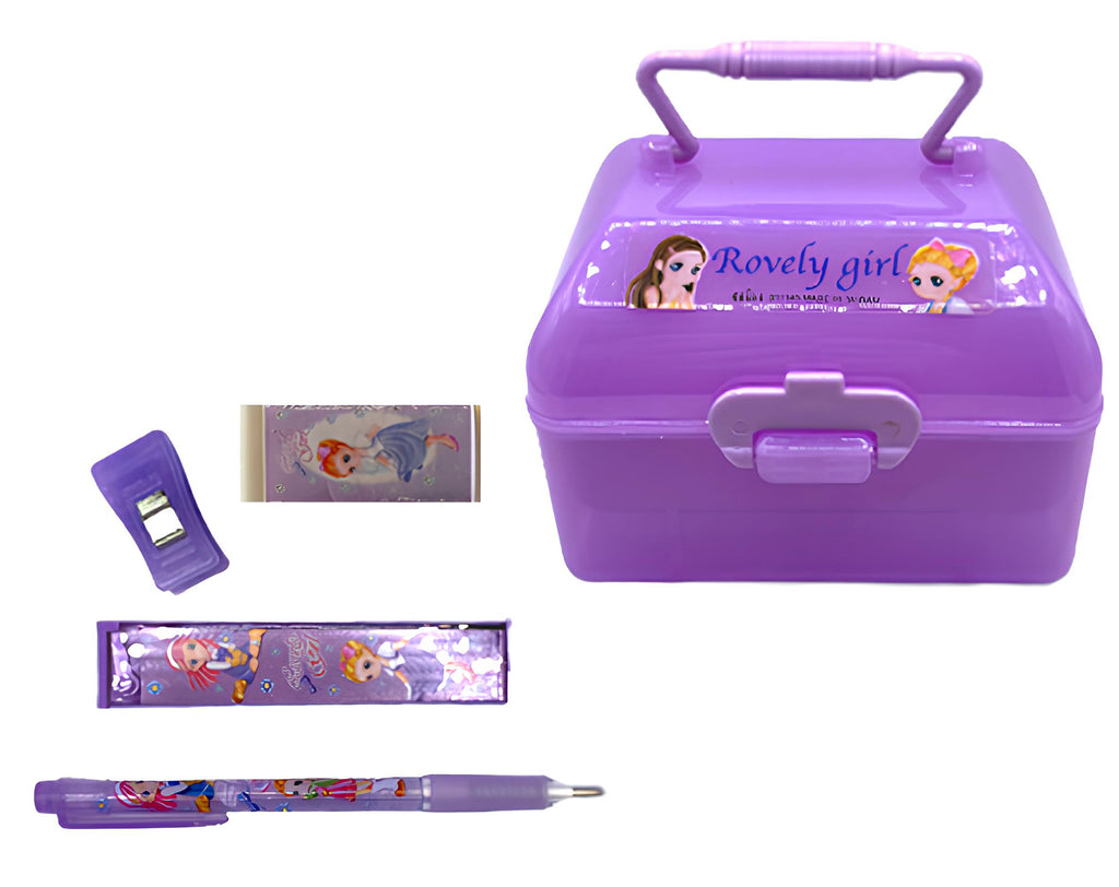 SET SCUOLA 5 PZ ROVELY GIRL | Incarto PPL per uova di Pasqua al cioccolato DAGERAF